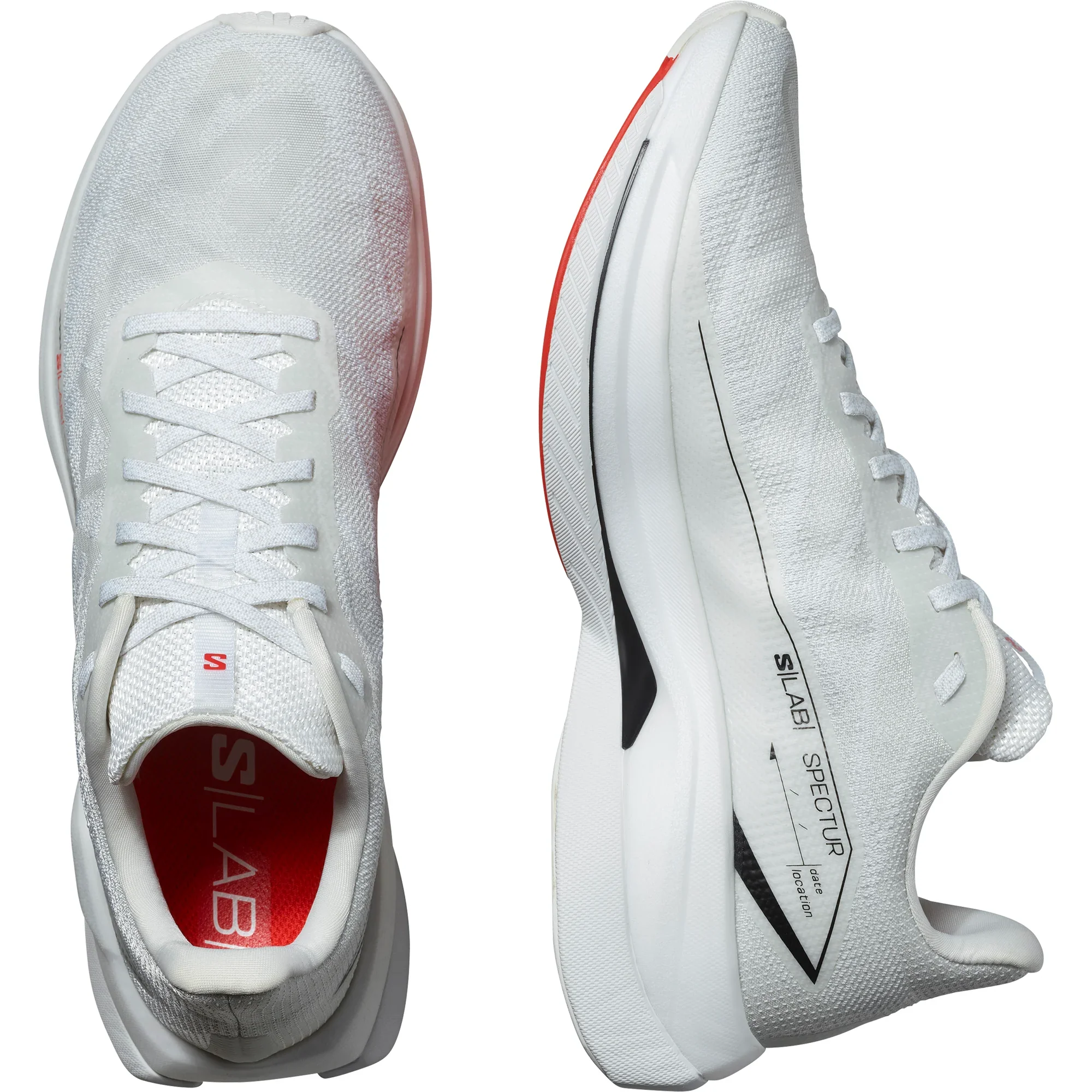 Salomon Unisex S/Lab Spectur - White/Fiery Red/Black - Neutral - SS26 - Image 6