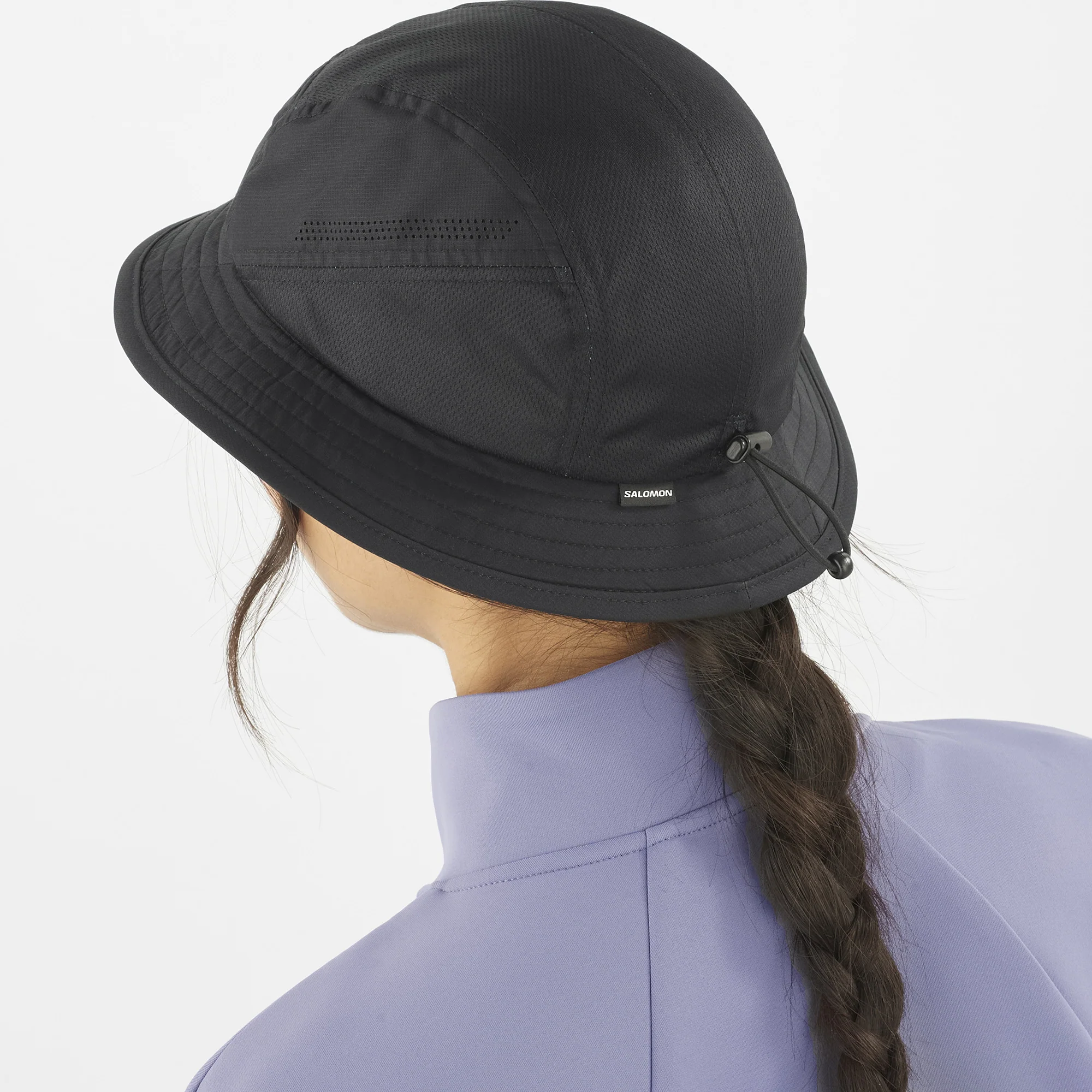 Salomon Unisex Shakeout Bucket Hat - Deep Black - Image 5