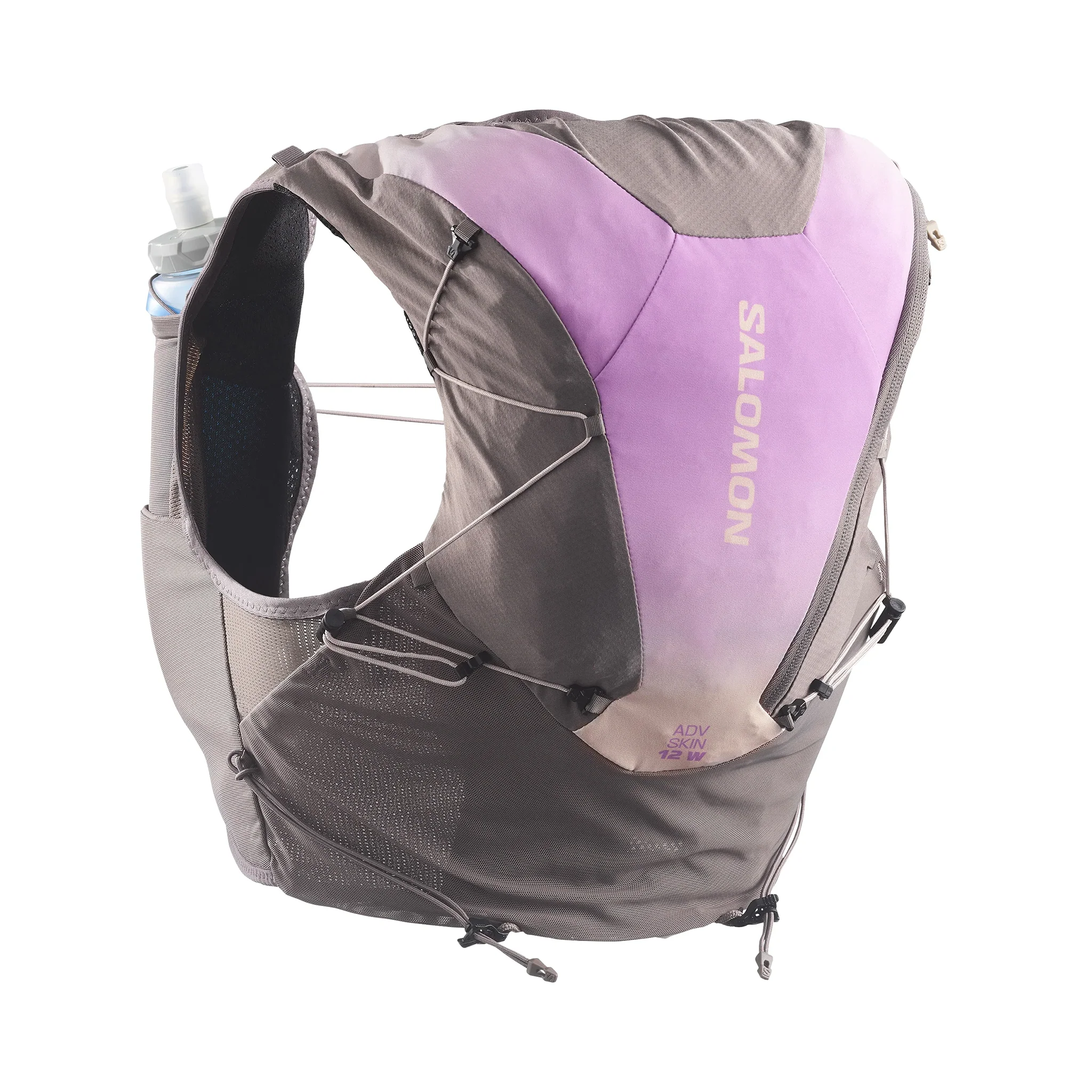 Salomon Womens ADV Skin 12 Womens Gradient Vest with Flasks - Iron/Shadow Gray