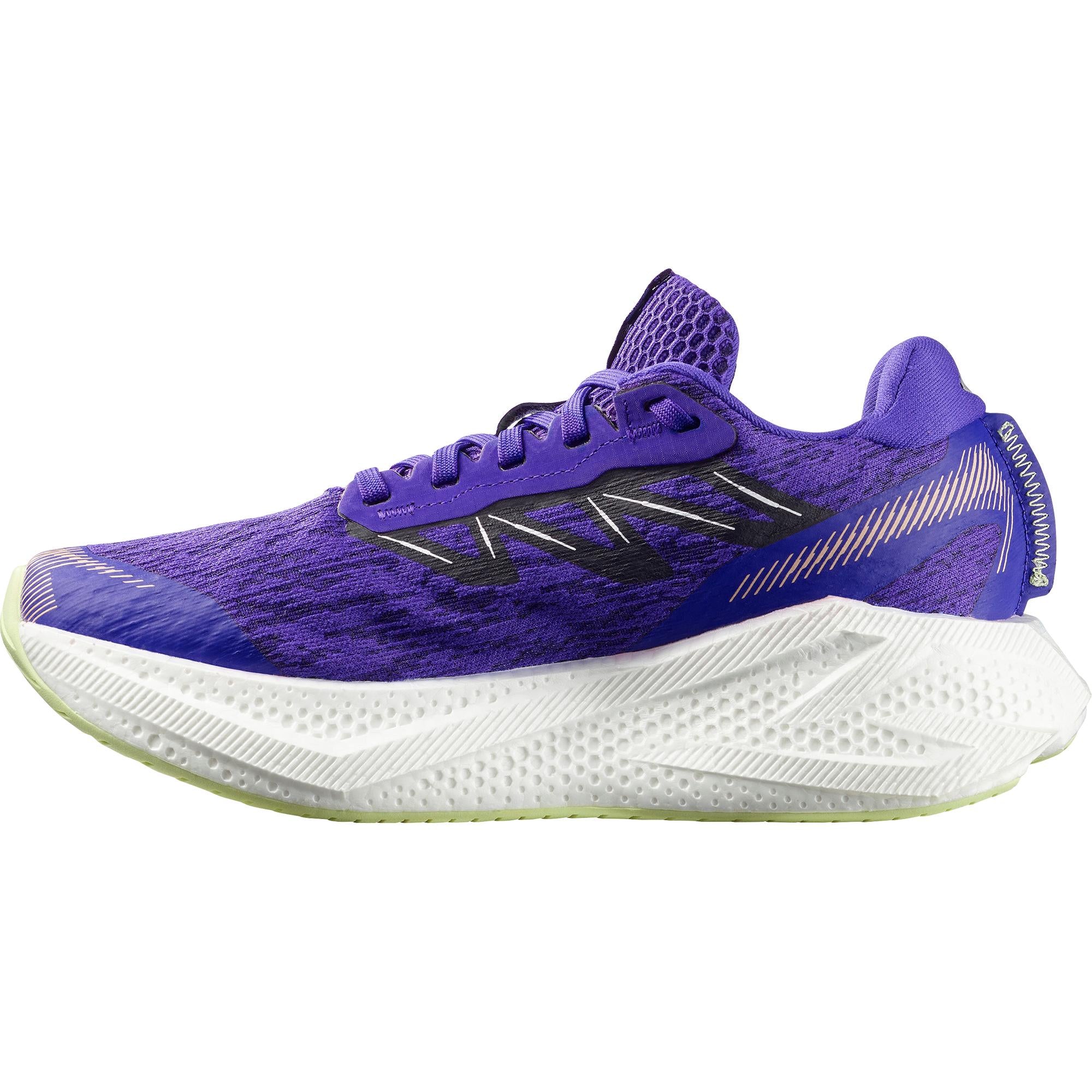 Salomon Womens Aero Glide 4 - Deep Blue/White/Butterfly - Neutral - SS26 - Image 5