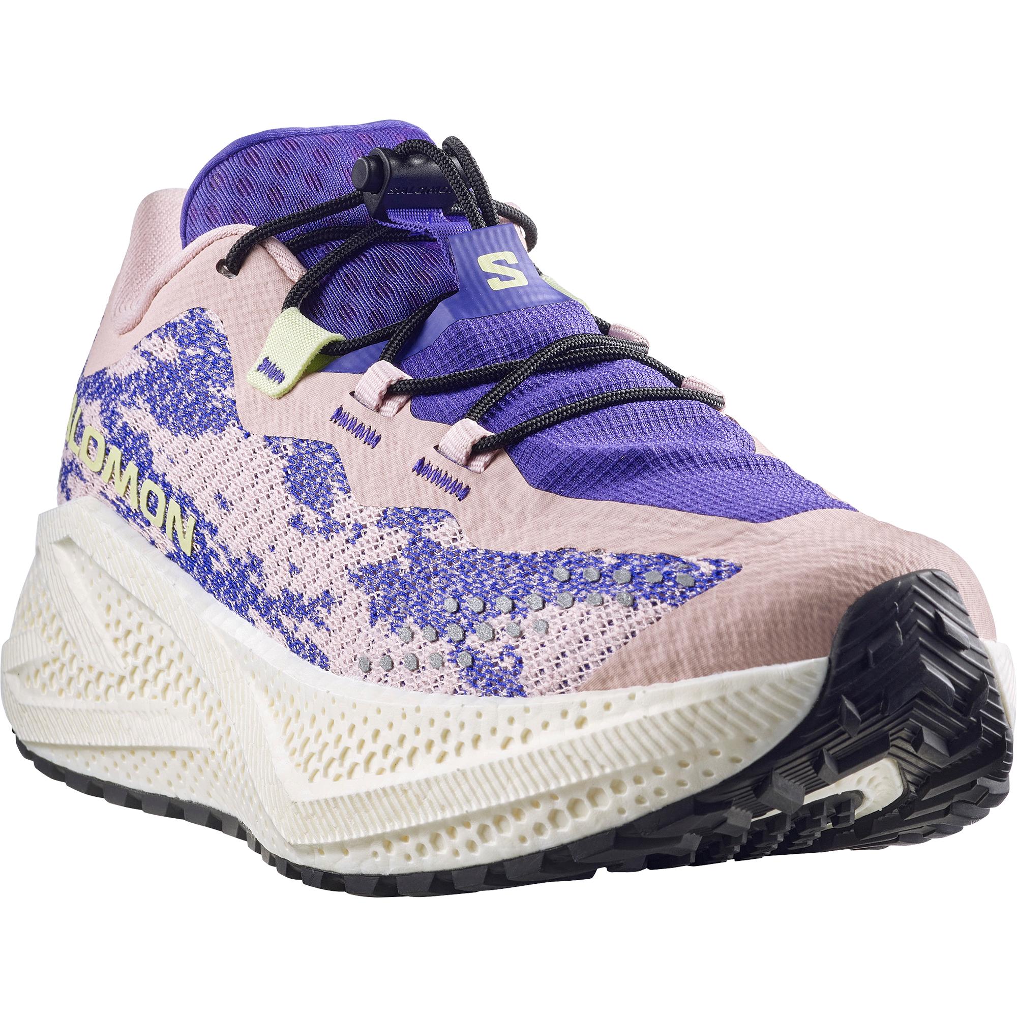 Salomon Womens Aero Glide 4 GRVL - Shadow/Deep Blue/Butterfly - Trail - SS26 - Image 5