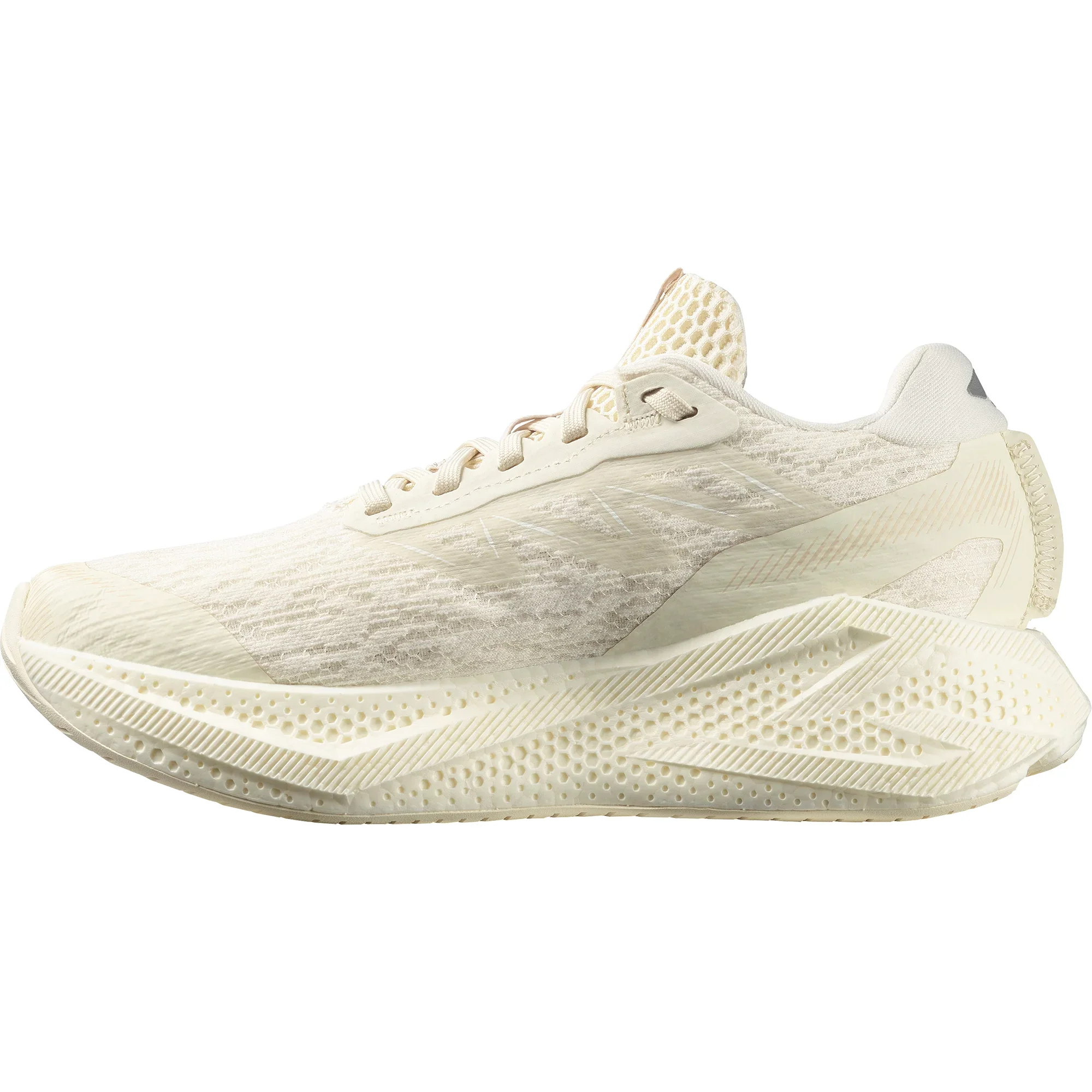 Salomon Womens Aero Glide 4 - Vanilla/Vanilla/White - Neutral - SS26 - Image 3