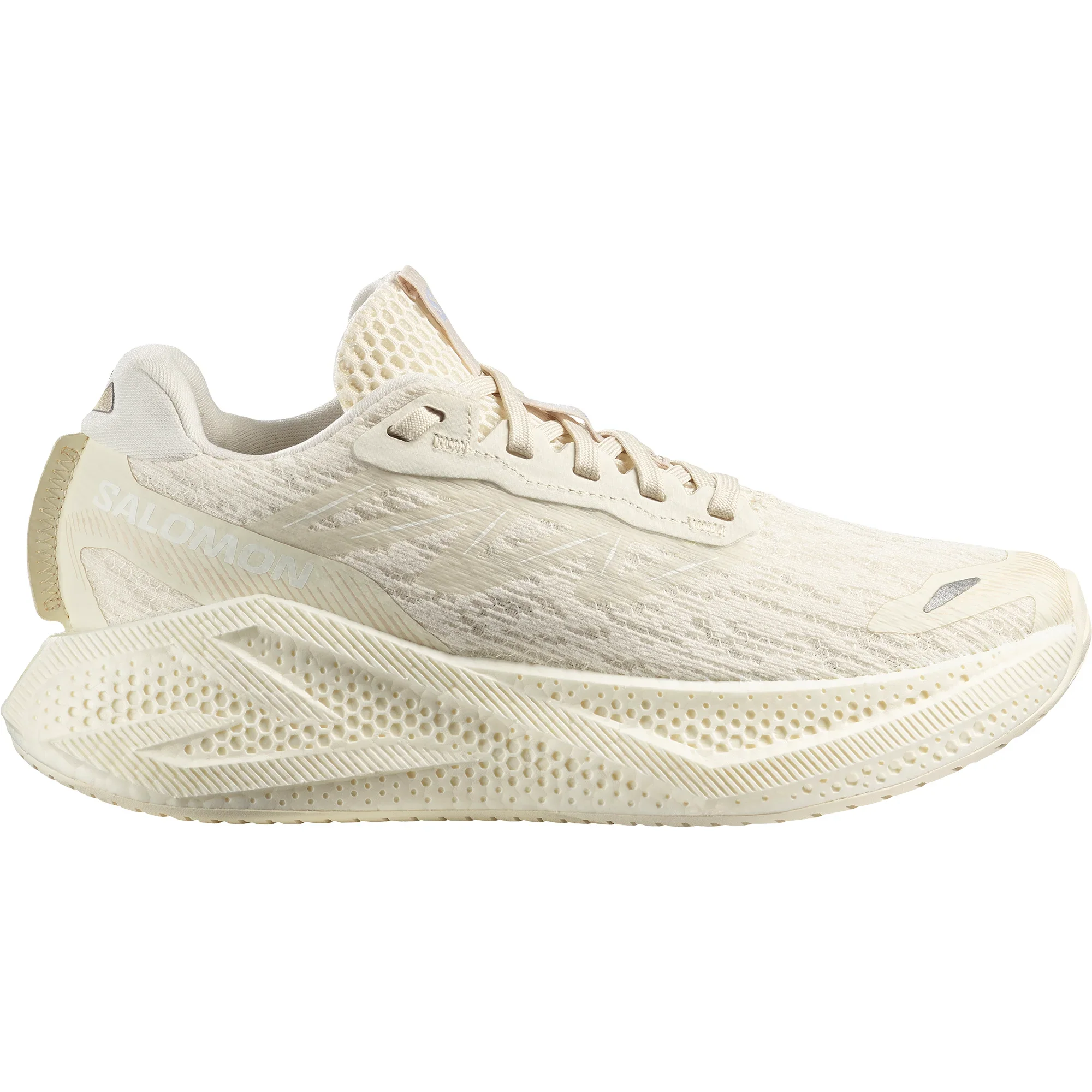 Salomon Womens Aero Glide 4 - Vanilla/Vanilla/White - Neutral - SS26 - Image 5