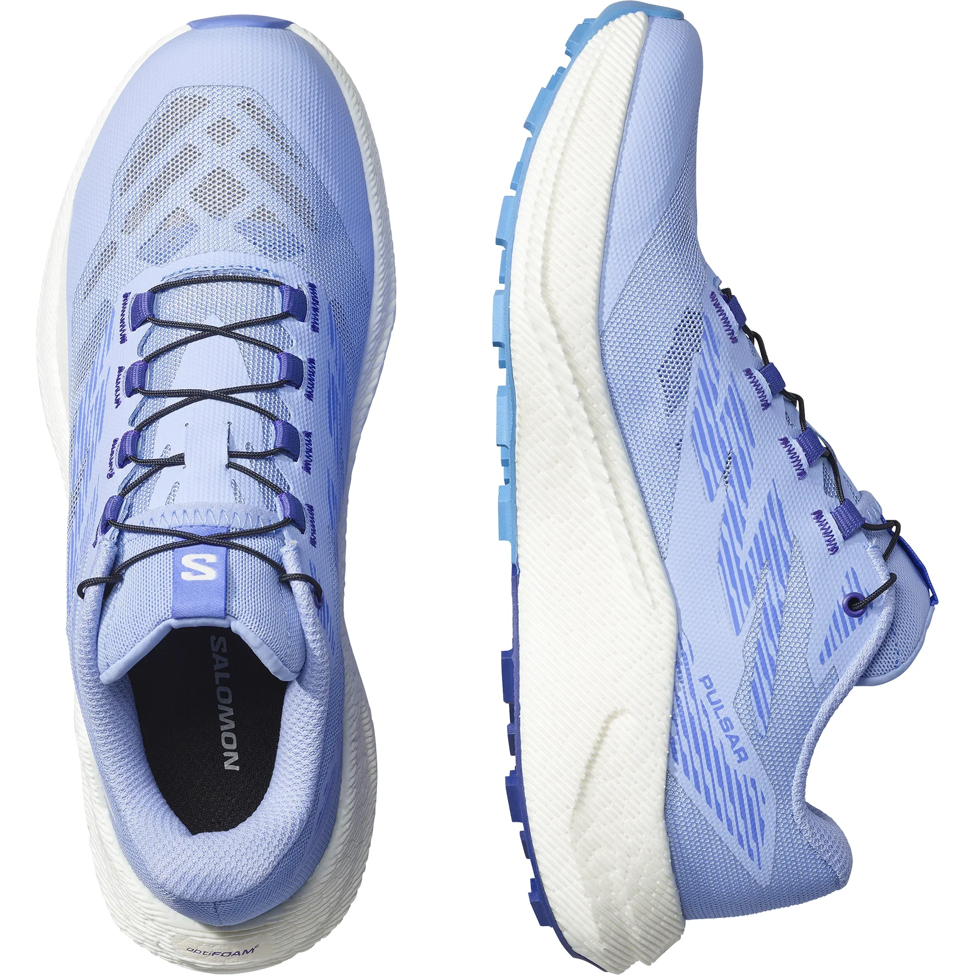 Salomon Womens PULSAR - Brunnera Blue/Persian Jewel/Deep Blue - Trail - SS26 - Image 5