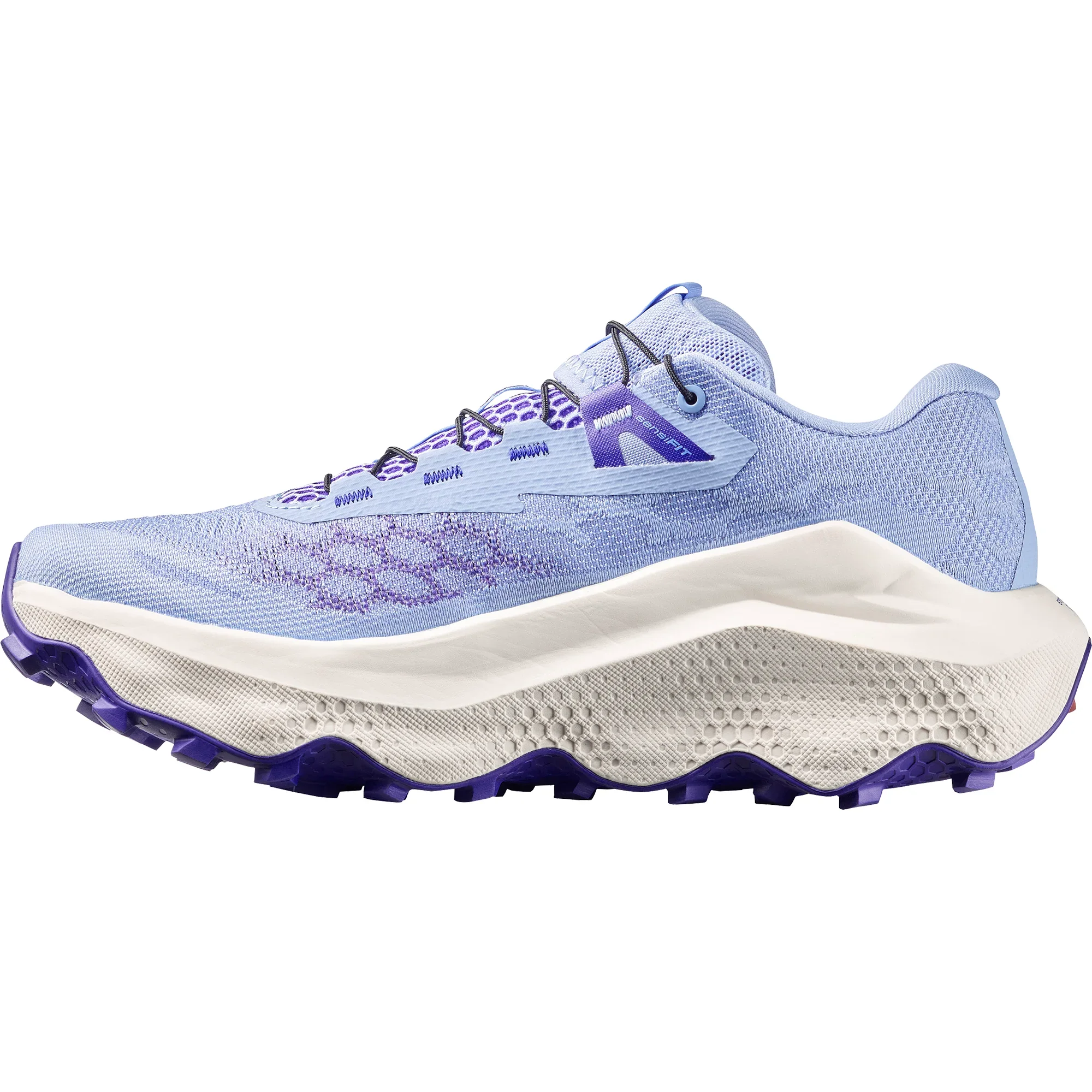 Salomon Womens Ultra Glide 4 - Brunnera Blue/Vanilla Ice/Deep Blue - Trail - SS26 - Image 3