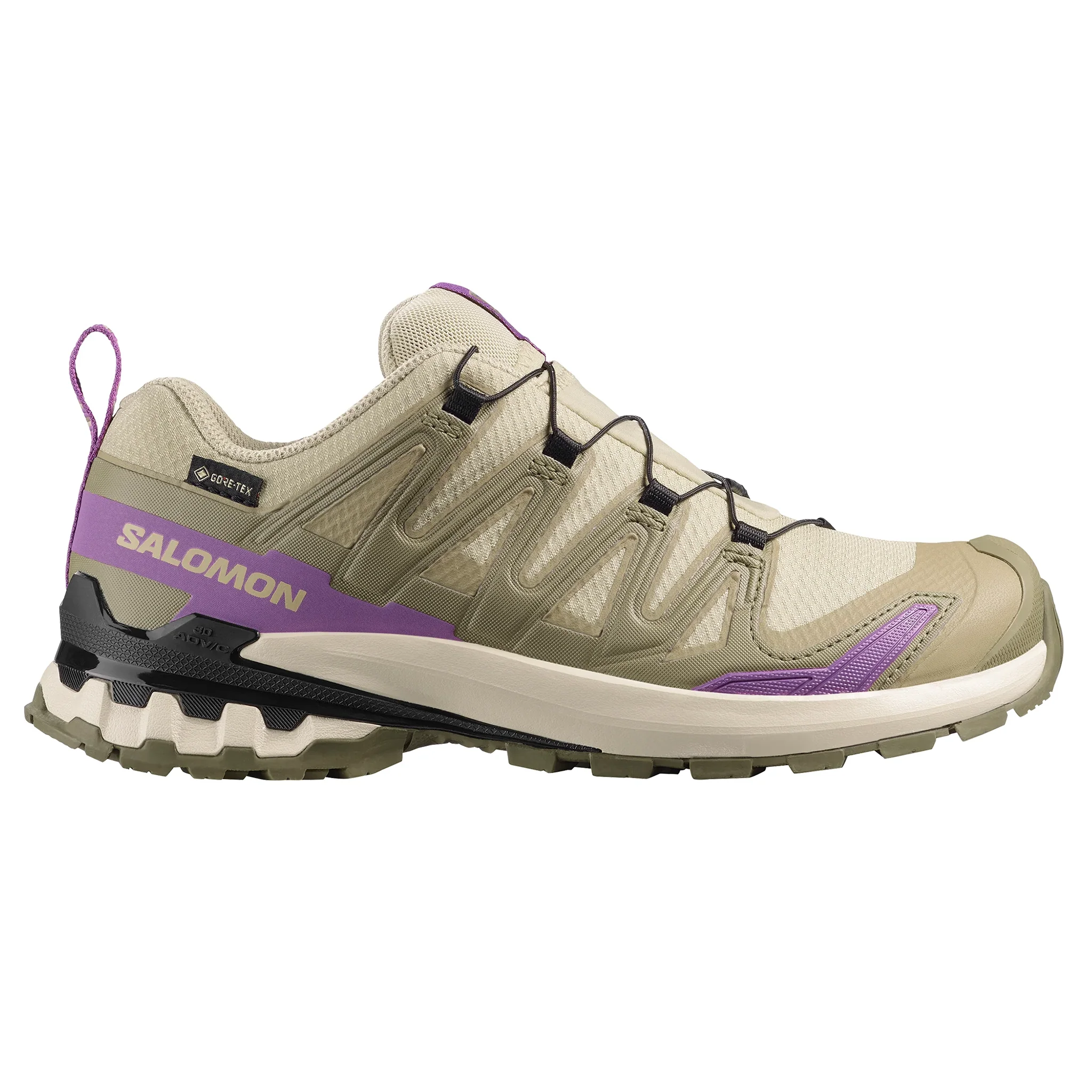 Salomon Womens XA Pro 3D V9 GTX - Bog/Aloe/Concord Grape - Trail - SS26