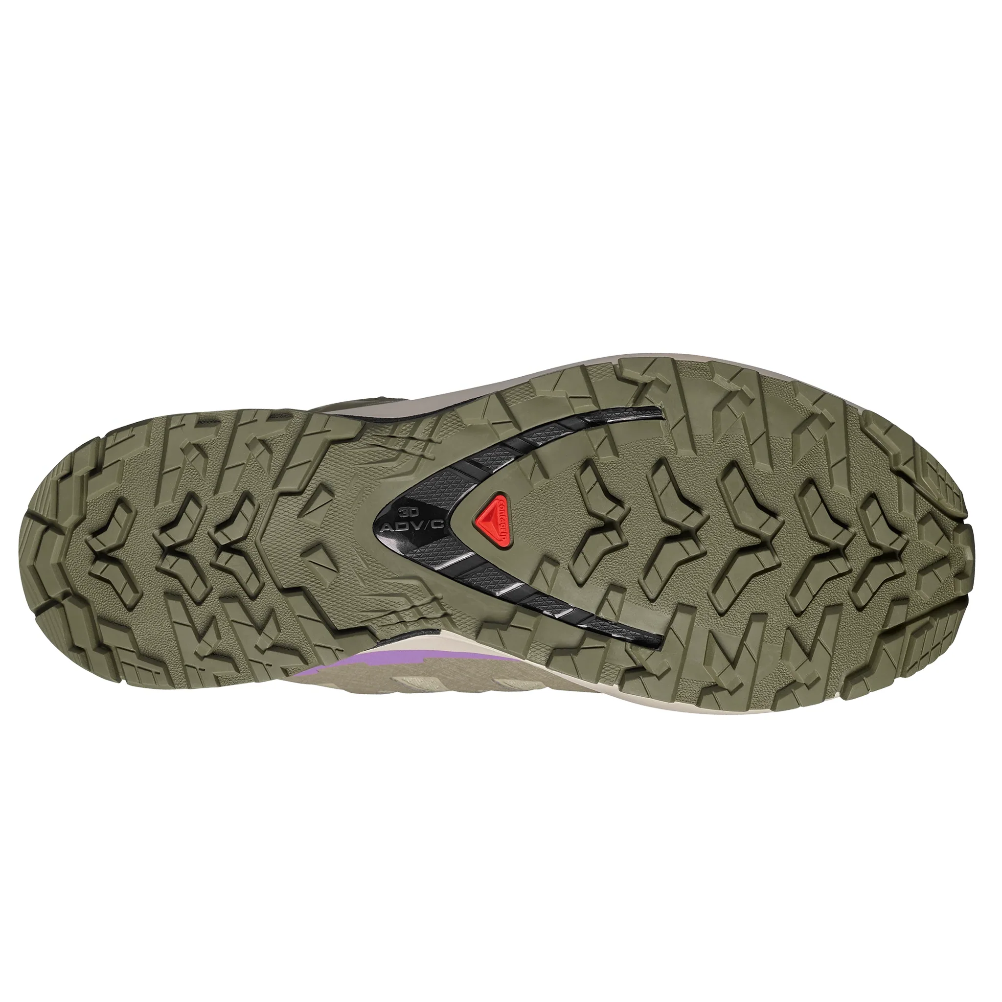 Salomon Womens XA Pro 3D V9 GTX - Bog/Aloe/Concord Grape - Trail - SS26 - Image 2
