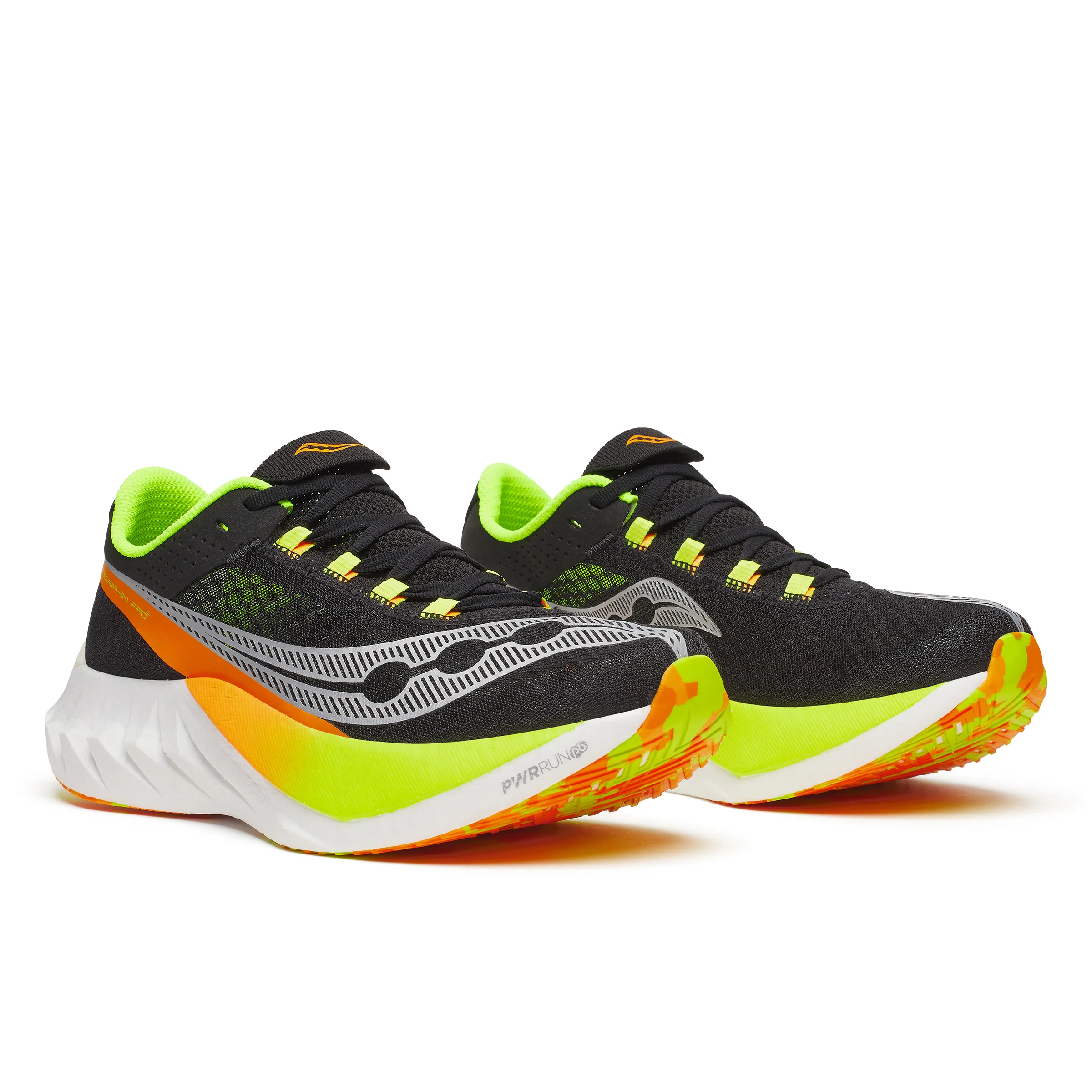 Saucony Mens Endorphin Pro 4 - Black/VO2 - Neutral - AW25 - Image 3