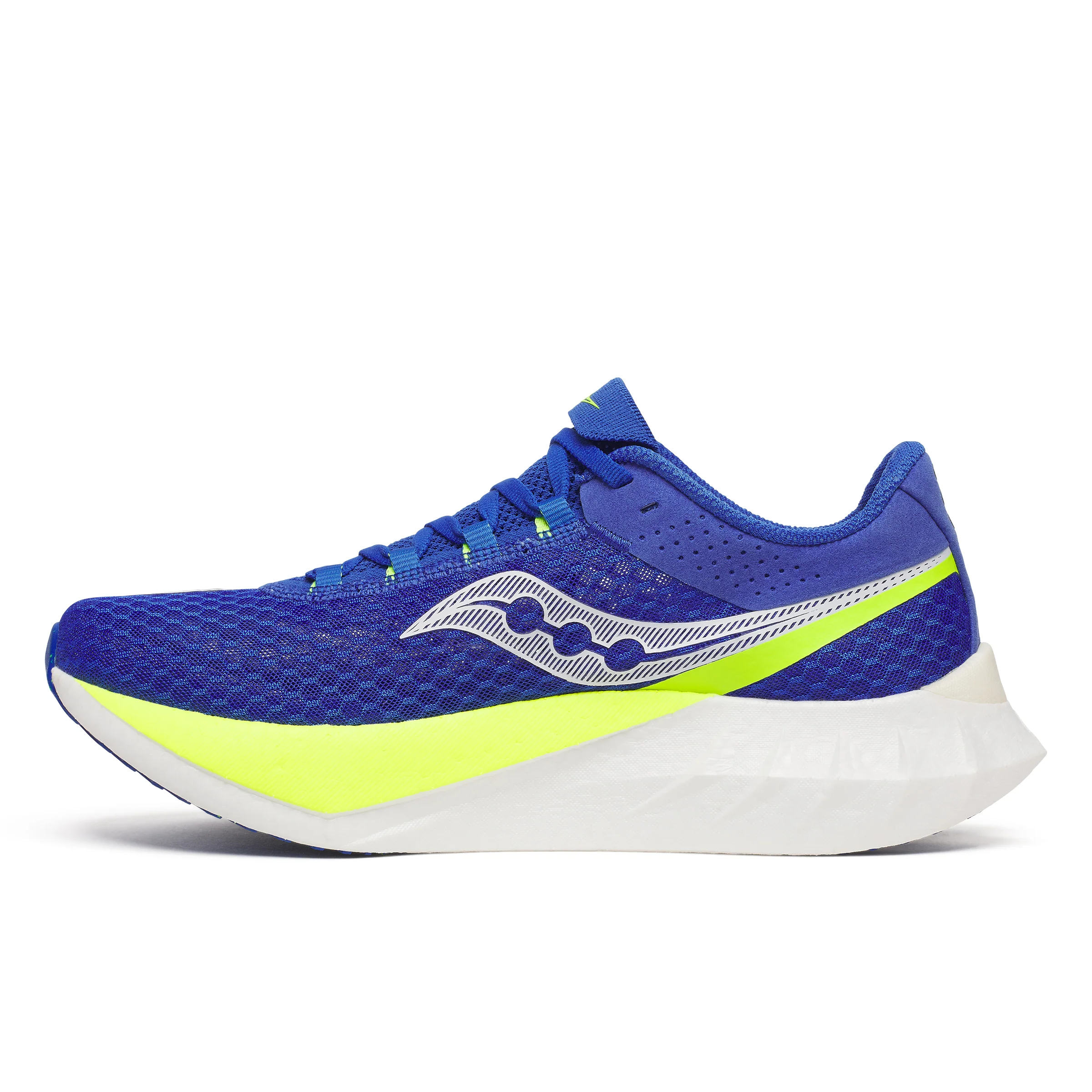 Saucony Mens Endorphin Pro 4 - Lapis/Citron - Neutral - AW25 - Image 4