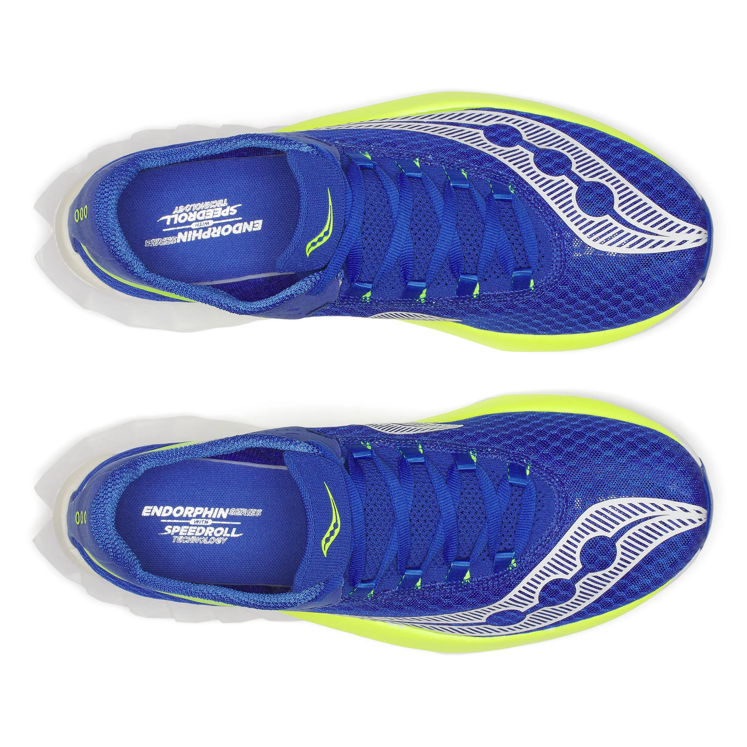 Saucony Mens Endorphin Pro 4 - Lapis/Citron - Neutral - AW25 - Image 6
