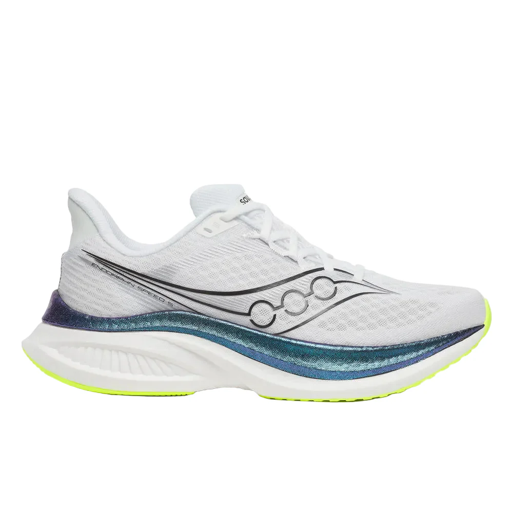 Saucony Mens Endorphin Speed 5 - White/Nightsky - Neutral - SS26