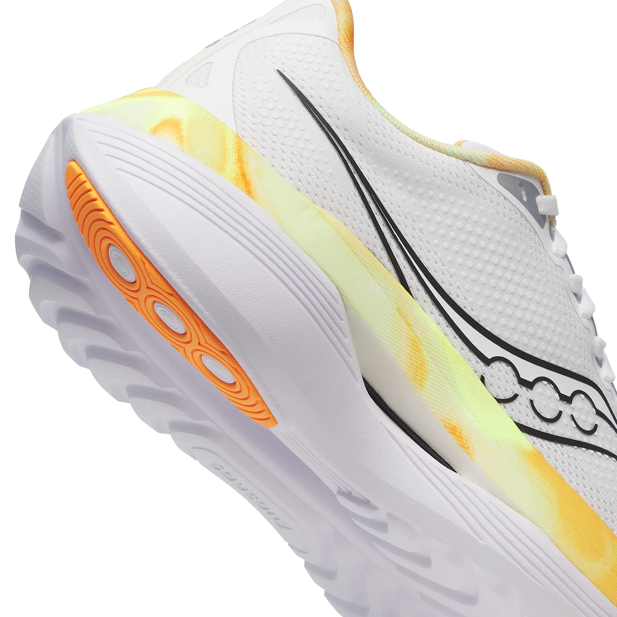 Saucony Mens Endorphin Trainer - White/Black - Neutral - SS25 - Image 8