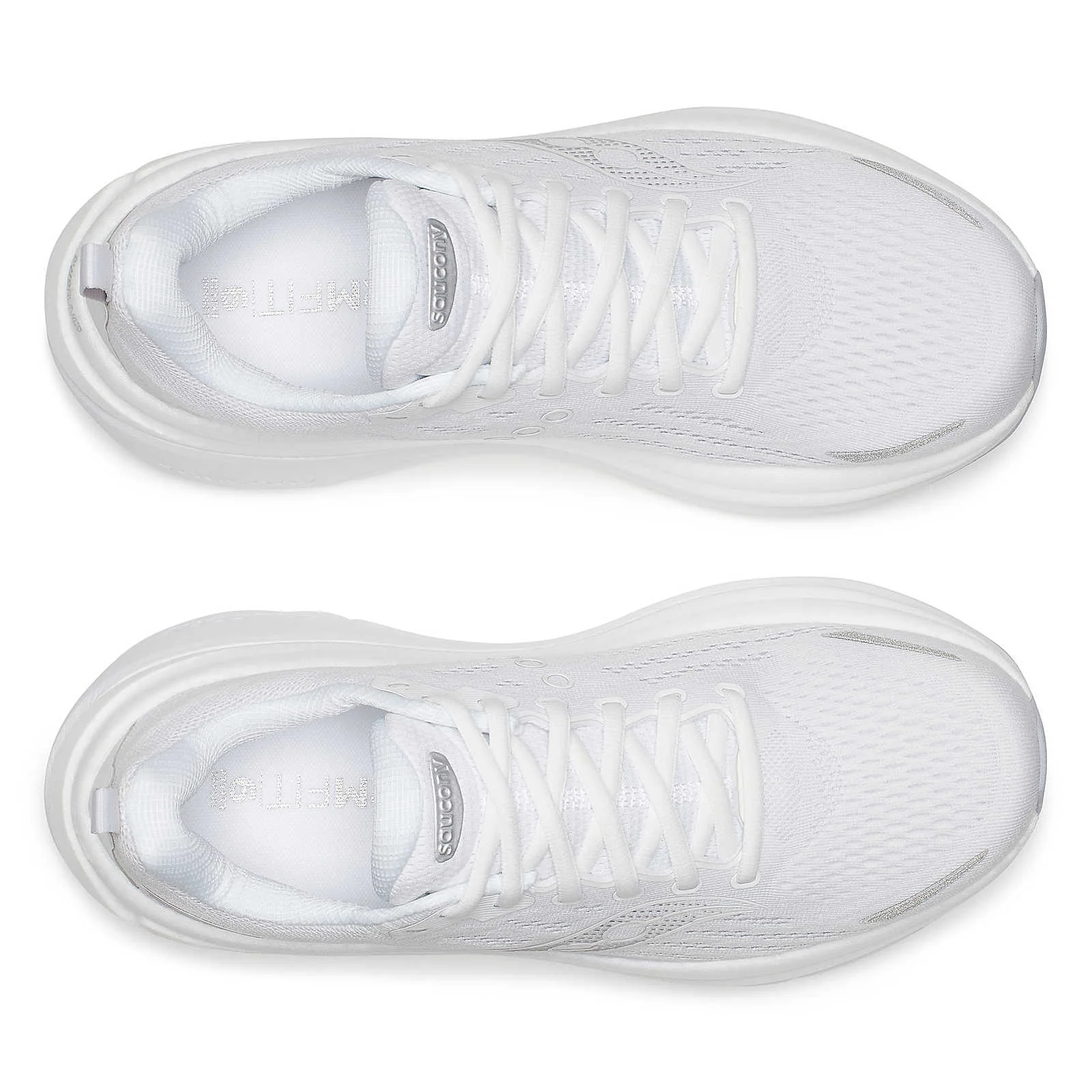Saucony Mens Hurricane 25 - White - Stability - AW25 - Image 4