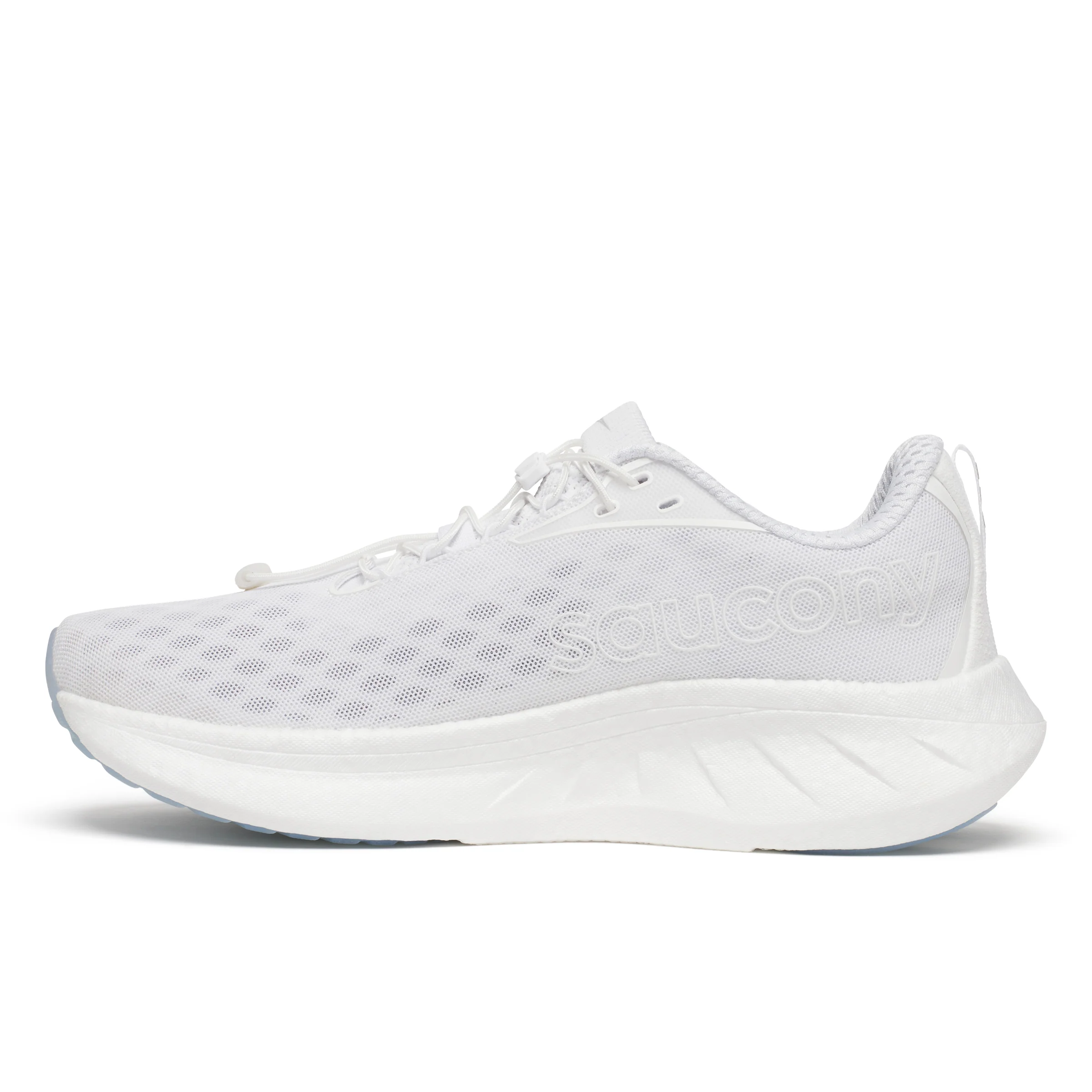 Saucony Mens Ride 18 - Cool White - Neutral - SS25 - Image 4
