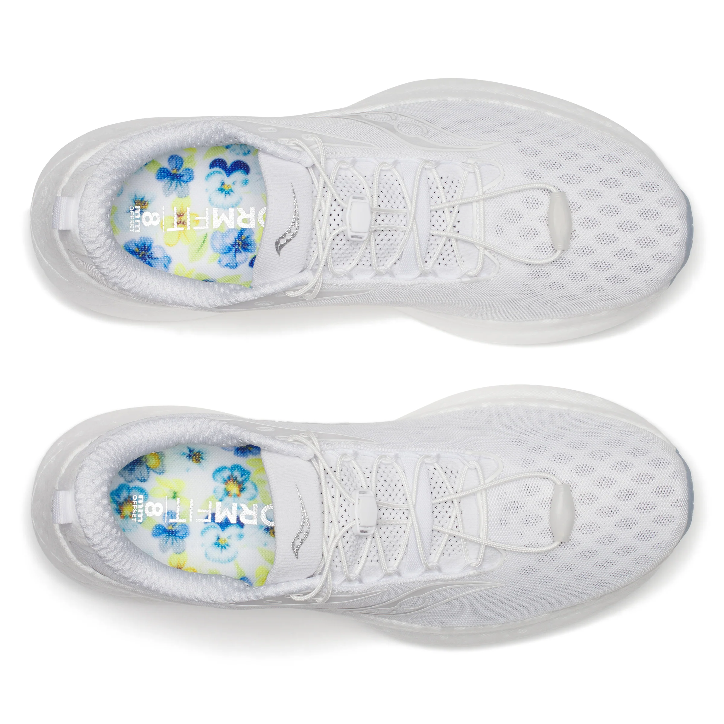 Saucony Mens Ride 18 - Cool White - Neutral - SS25 - Image 6