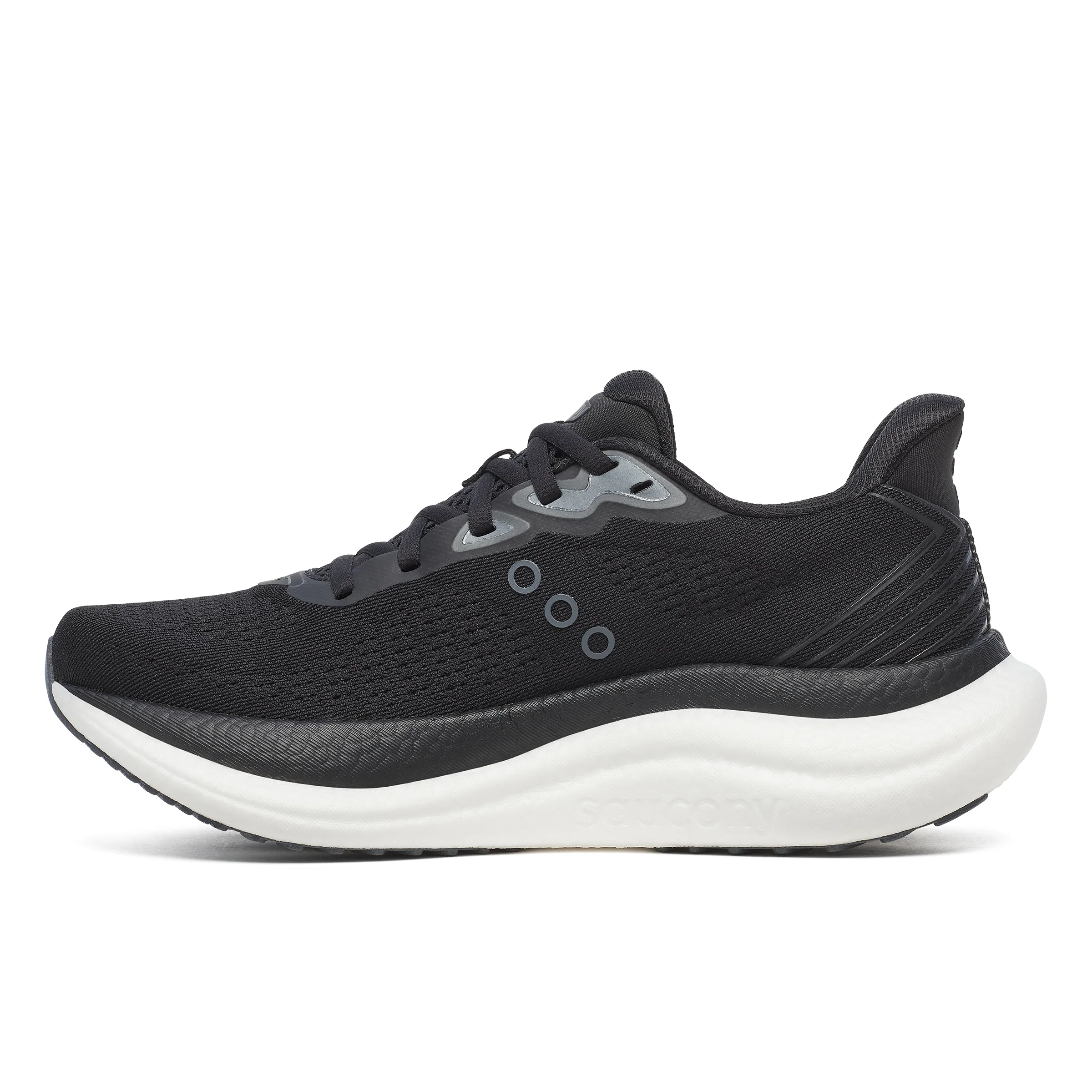 Saucony Mens Triumph 23 - Black/White - Neutral - SS26 - Image 4
