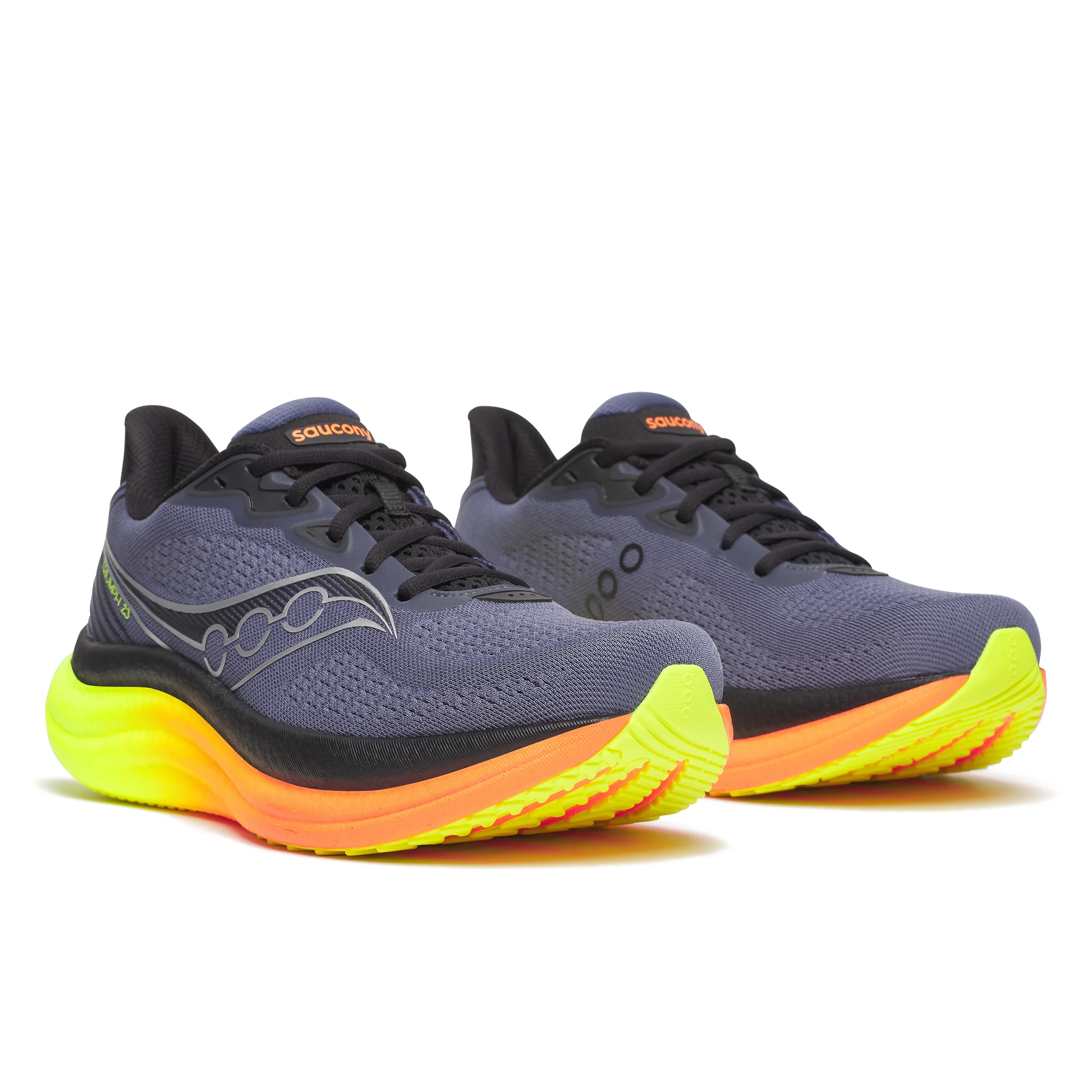Saucony Mens Triumph 23 - Shadow/Vizi - Neutral - AW25 - Image 5