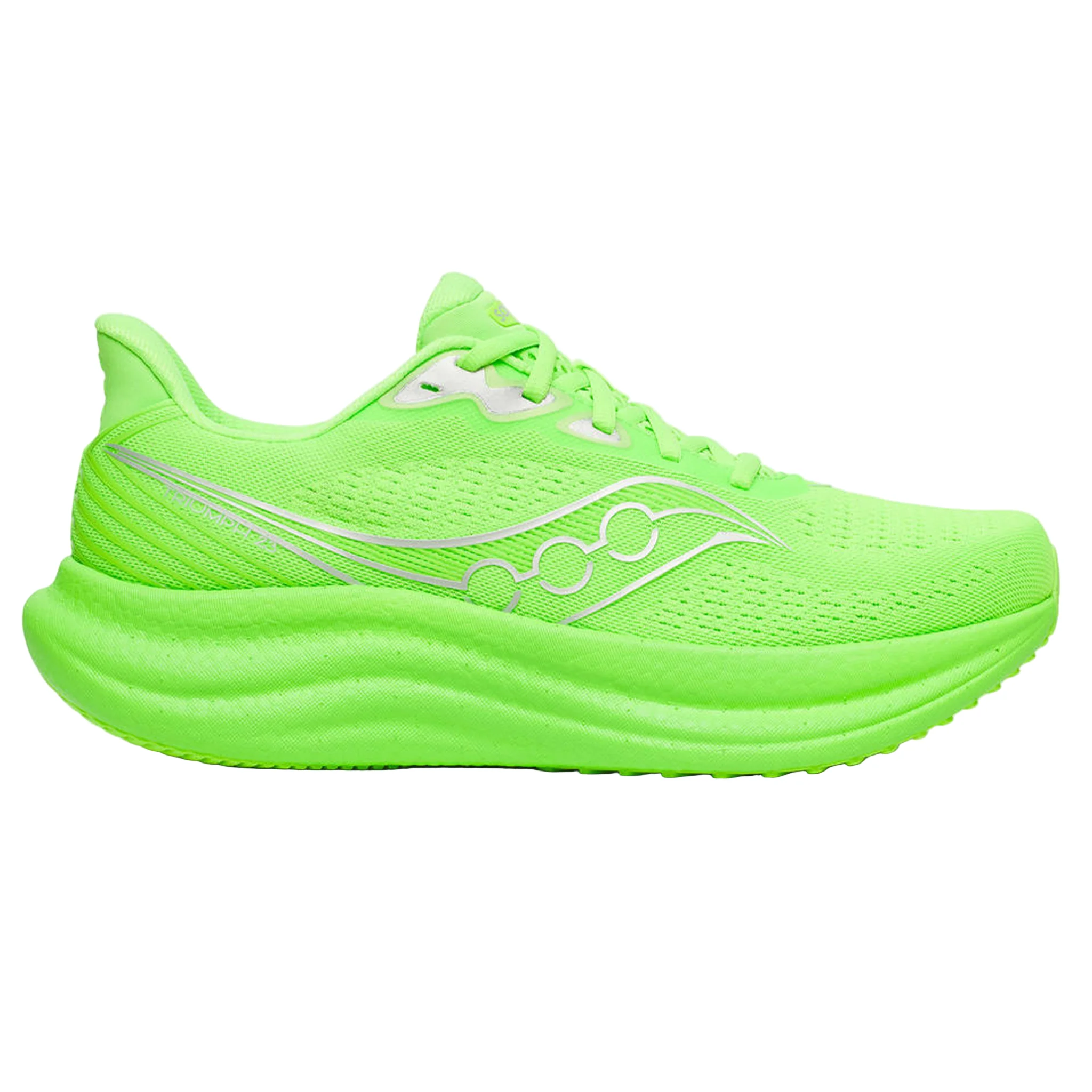 Saucony Mens Triumph 23 - Slime/Silver - Neutral - SS26