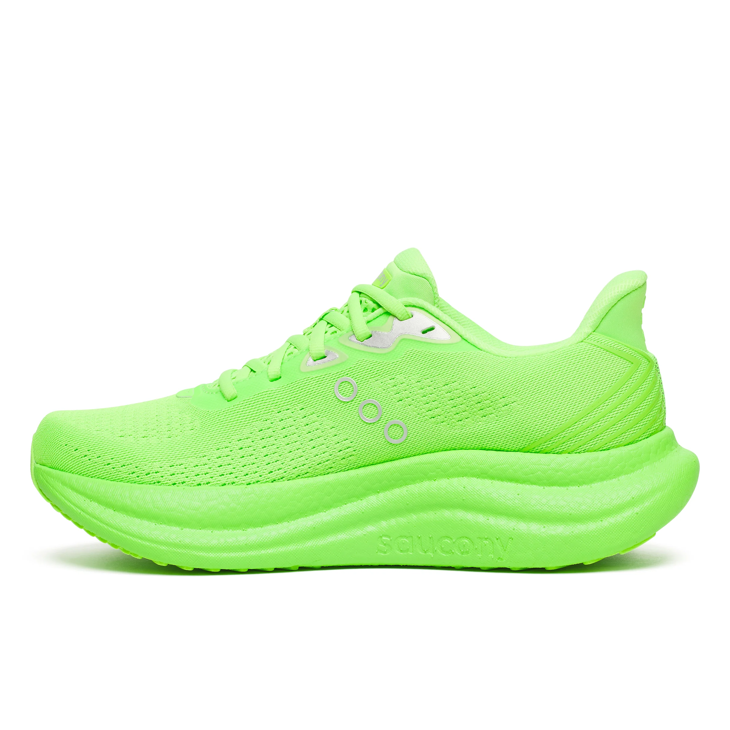 Saucony Mens Triumph 23 - Slime/Silver - Neutral - SS26 - Image 4
