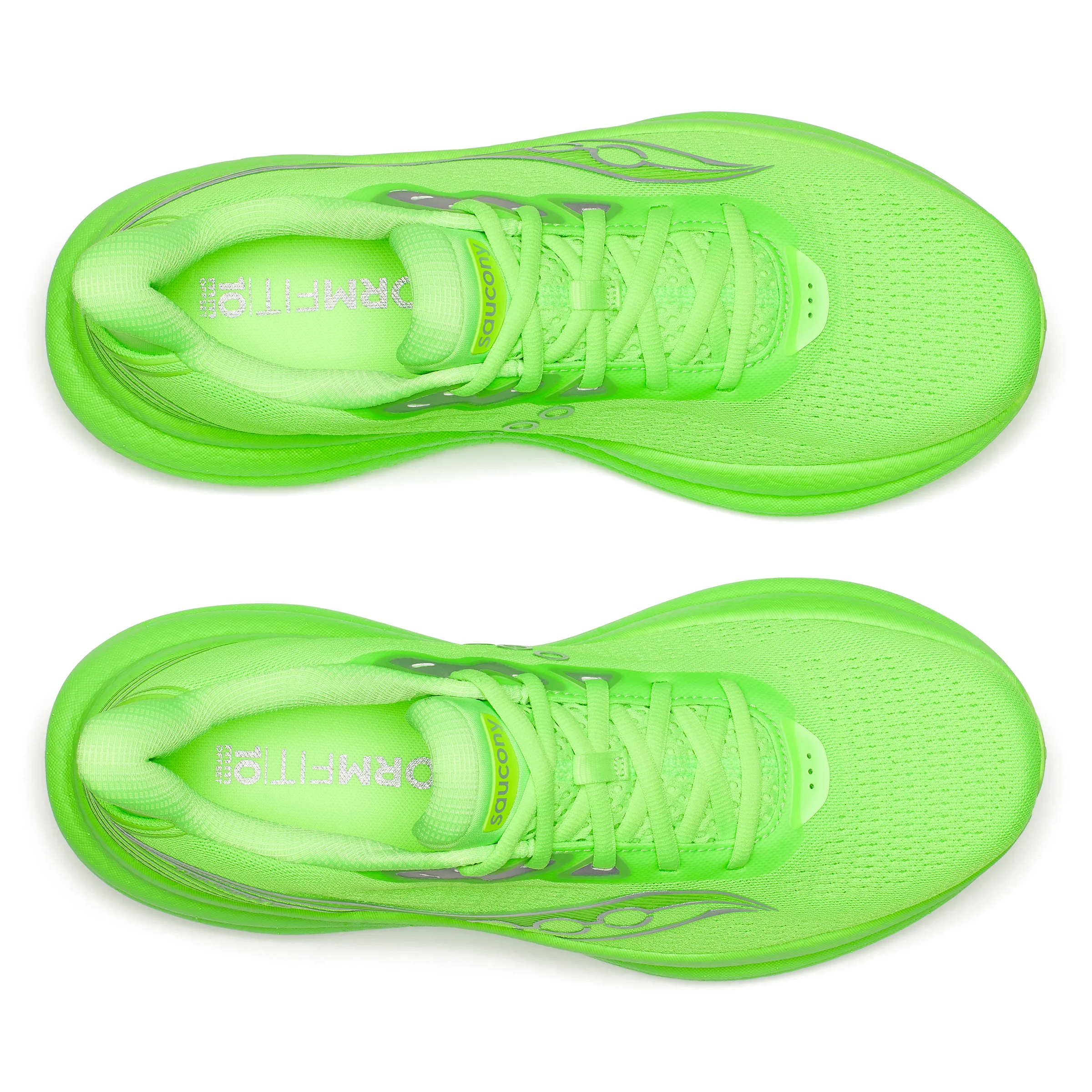 Saucony Mens Triumph 23 - Slime/Silver - Neutral - SS26 - Image 6