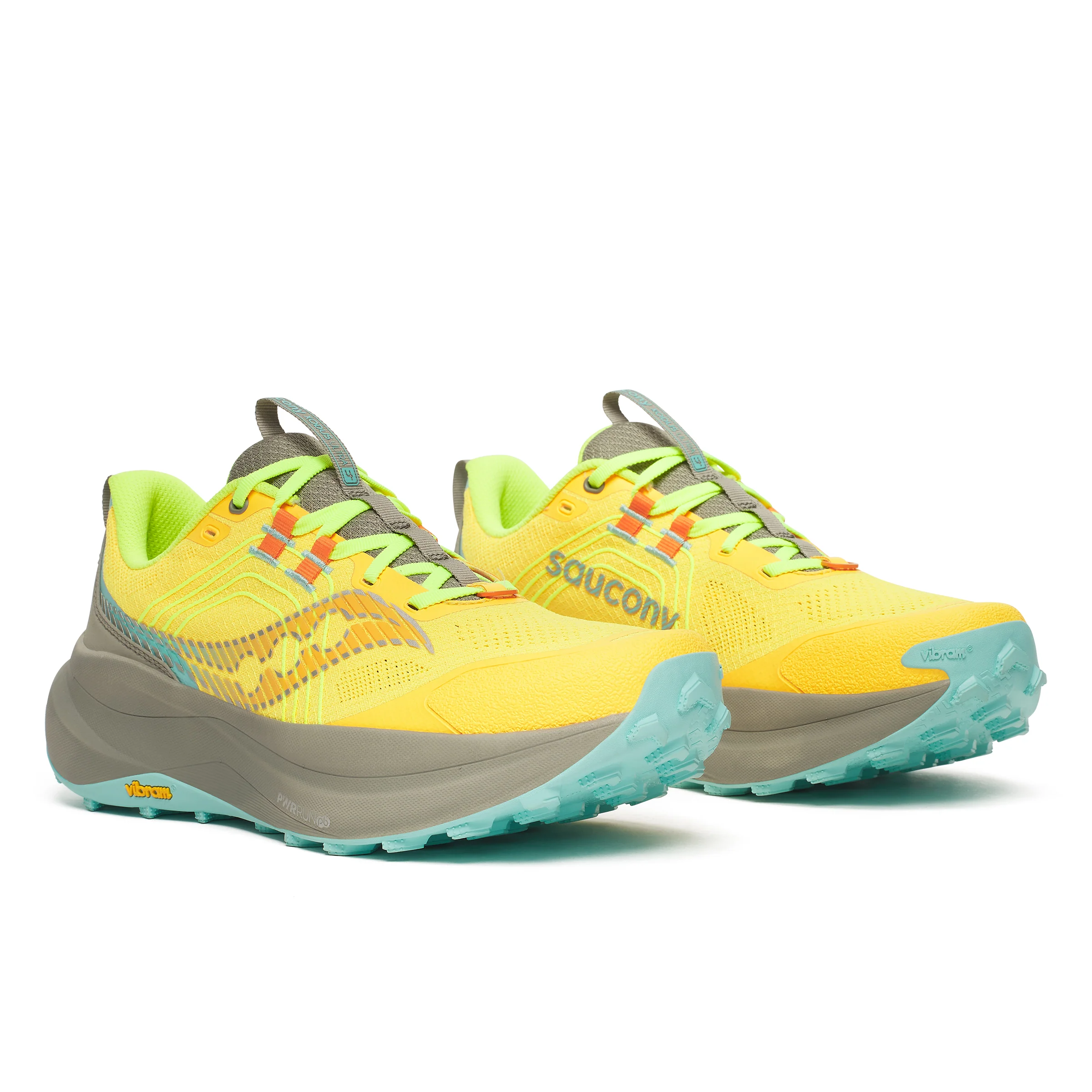 Saucony Mens Xodus Ultra 4 - Vizigold/Laurel - Trail - SS26 - Image 3