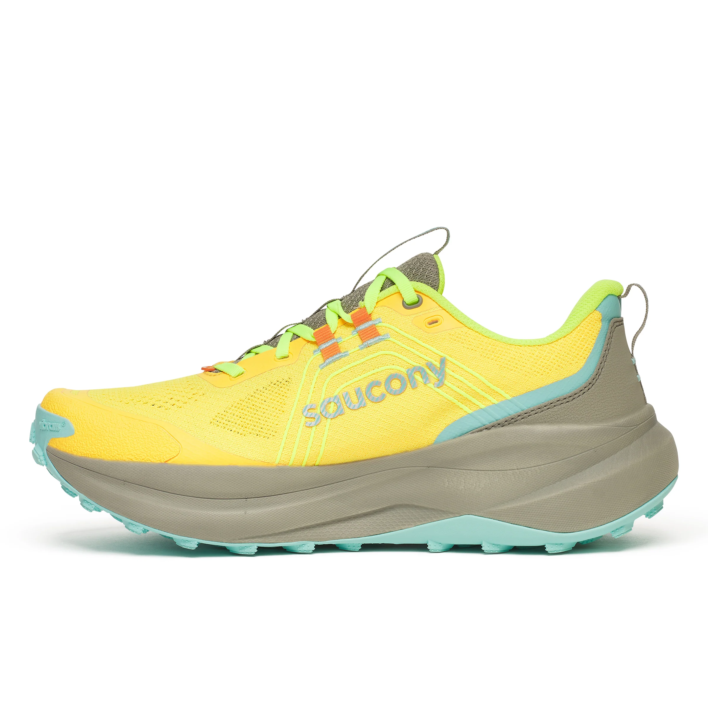 Saucony Mens Xodus Ultra 4 - Vizigold/Laurel - Trail - SS26 - Image 4