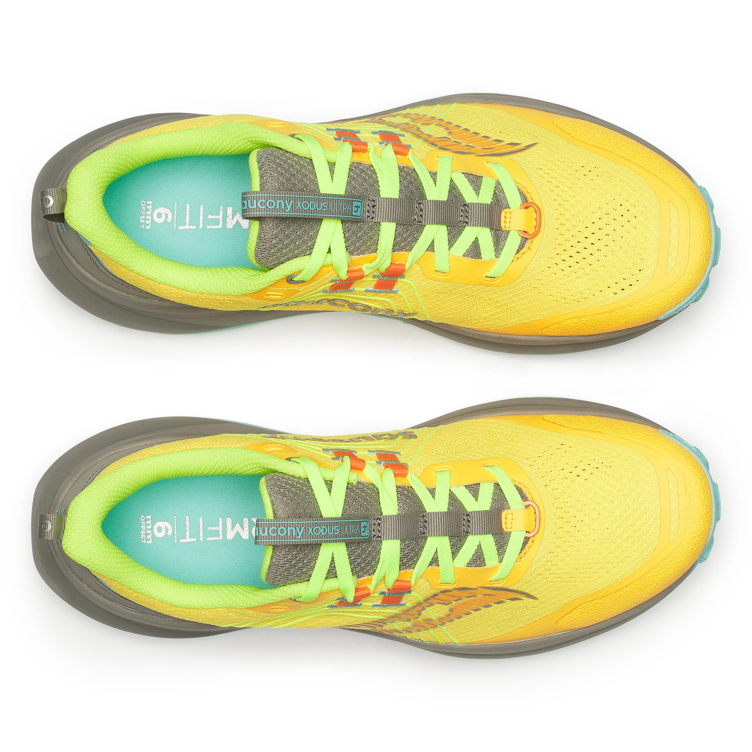 Saucony Mens Xodus Ultra 4 - Vizigold/Laurel - Trail - SS26 - Image 6