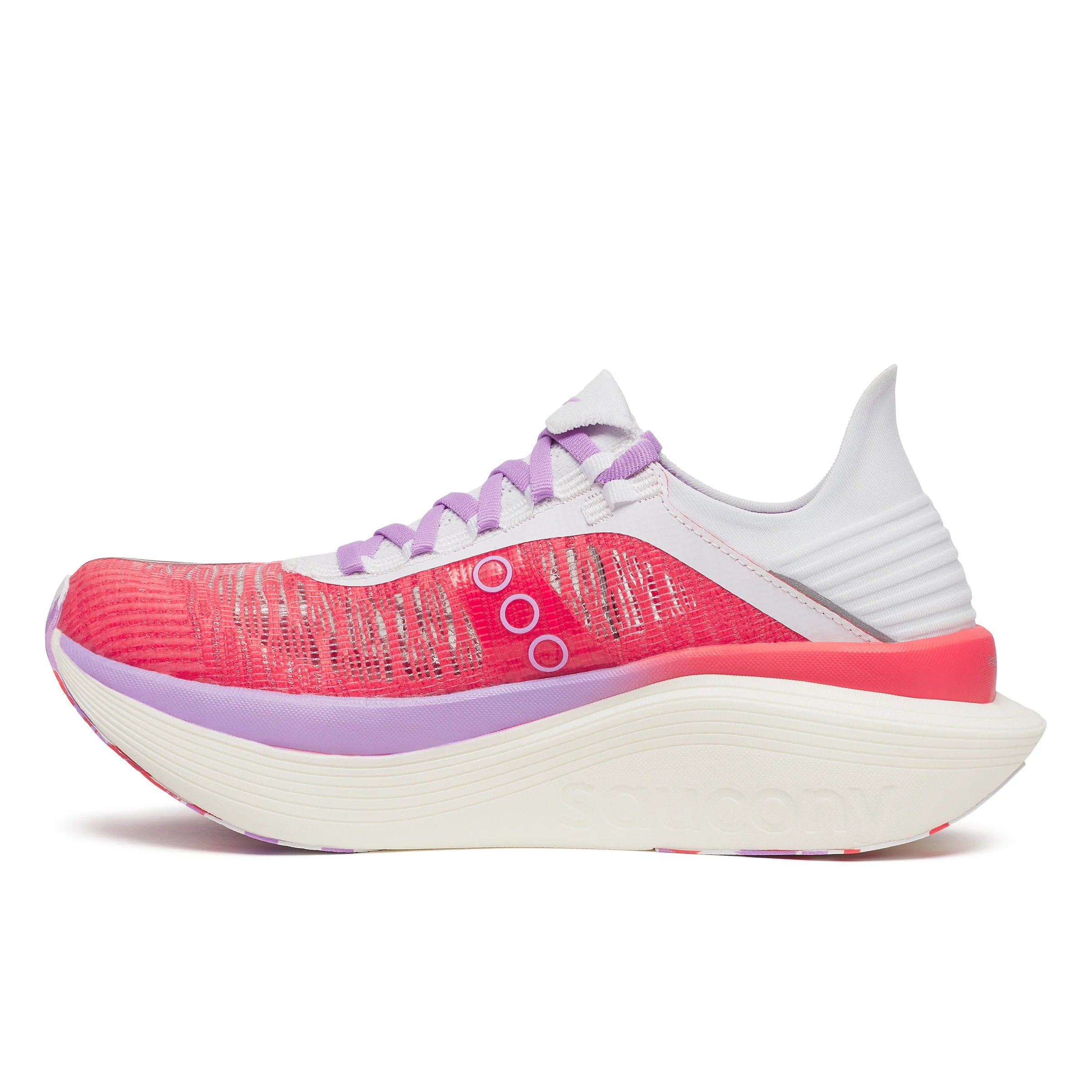 Saucony Unisex Endorphin Elite 2 - Coral/White - Neutral - AW25 - Image 3
