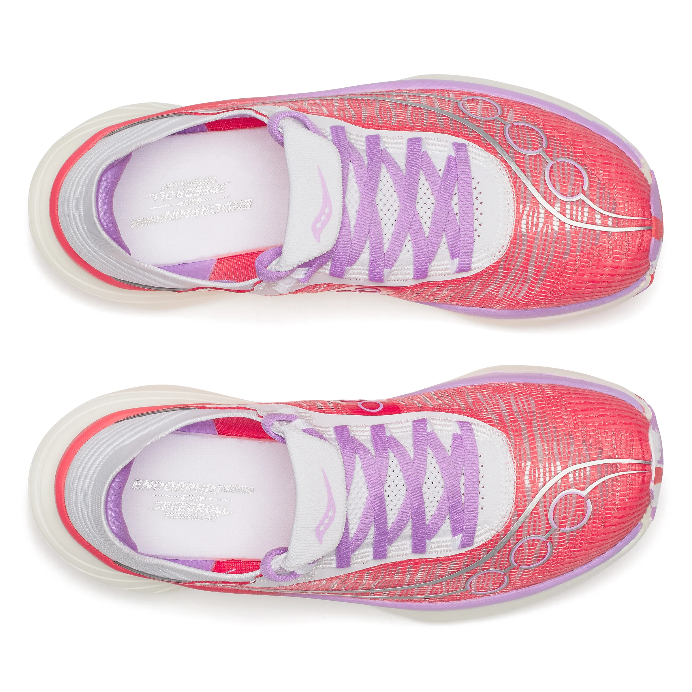 Saucony Unisex Endorphin Elite 2 - Coral/White - Neutral - AW25 - Image 5