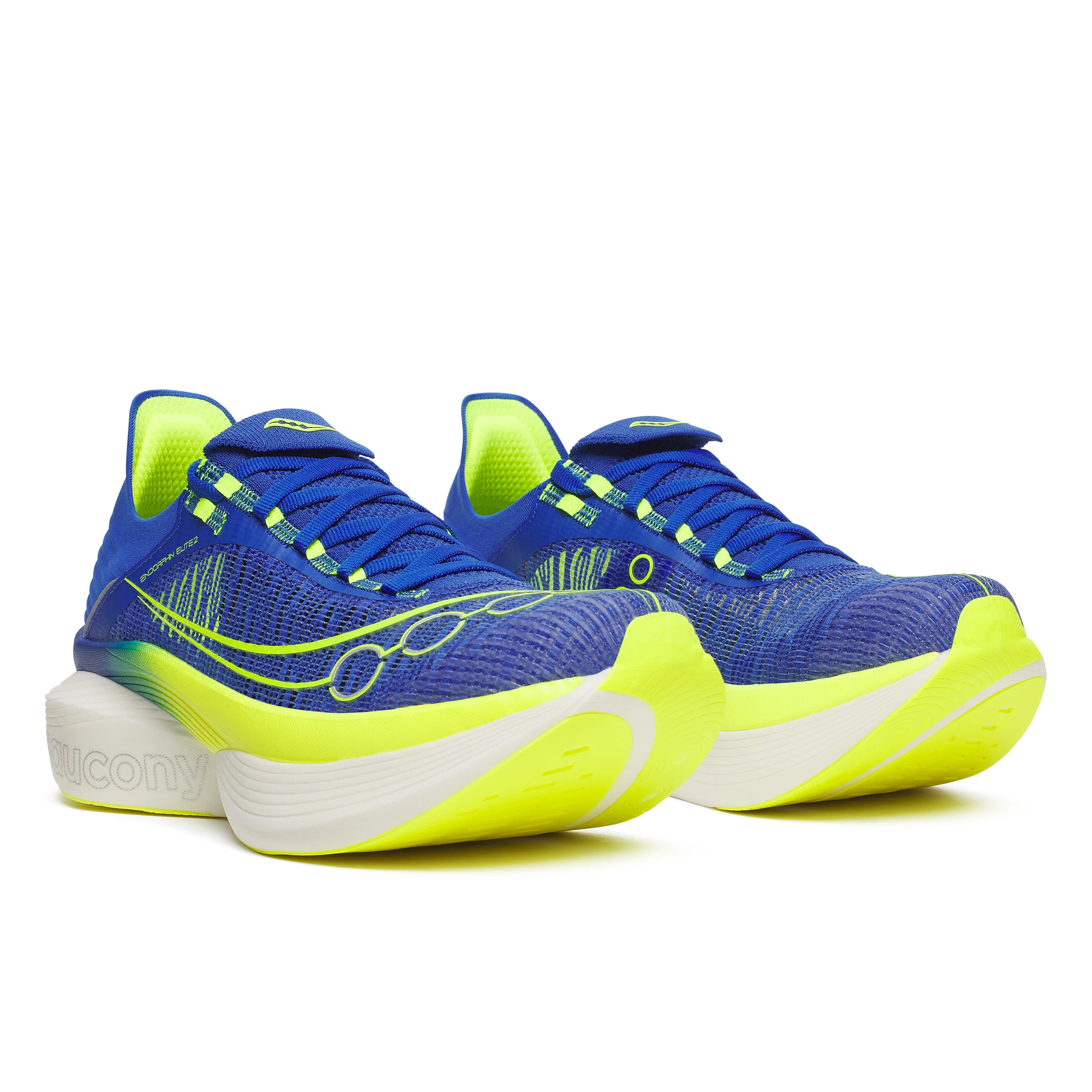 Saucony Unisex Endorphin Elite 2 - Lapis/Citron - Neutral - AW25 - Image 3