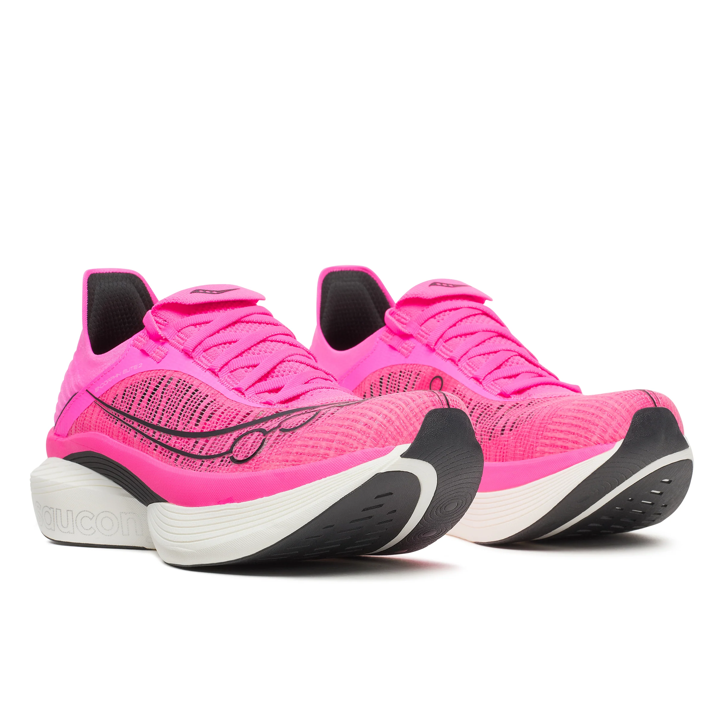 Saucony Unisex Endorphin Elite 2 - Shock/Black - Neutral - SS26 - Image 3