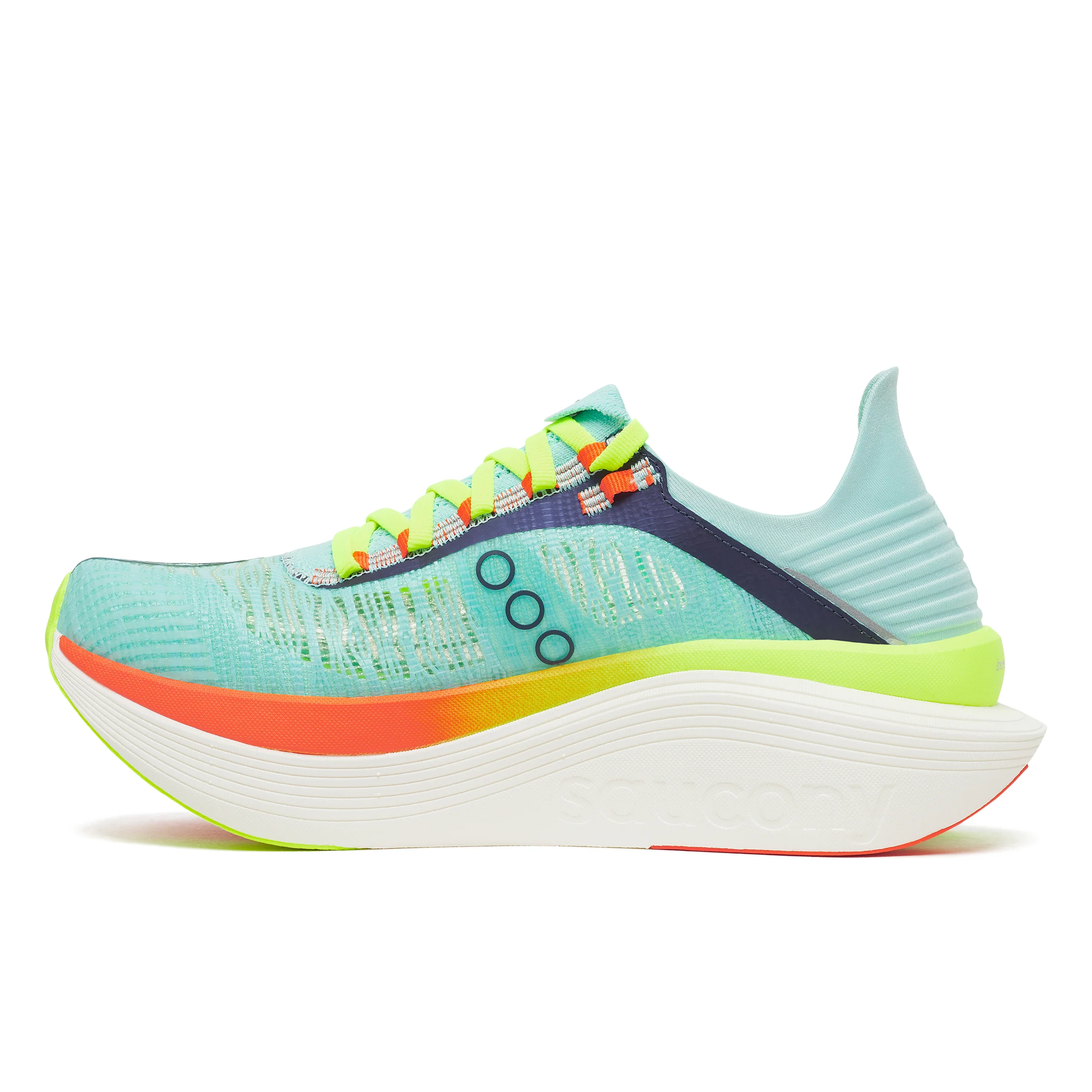 Saucony Unisex Endorphin Elite 2 - Splash/Fire - Neutral - SS26 - Image 4