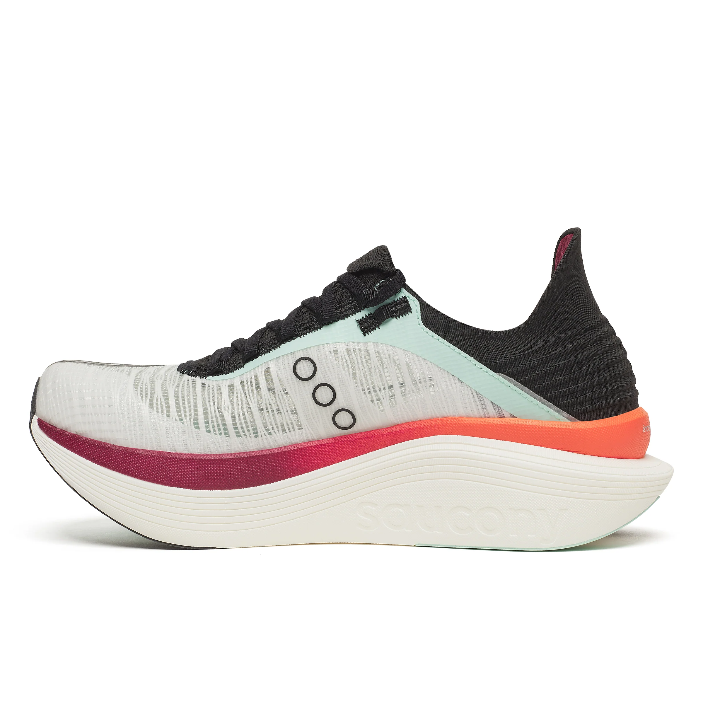 Saucony Unisex Endorphin Elite 2 - White/Crimson - Neutral - SS26 - Image 4