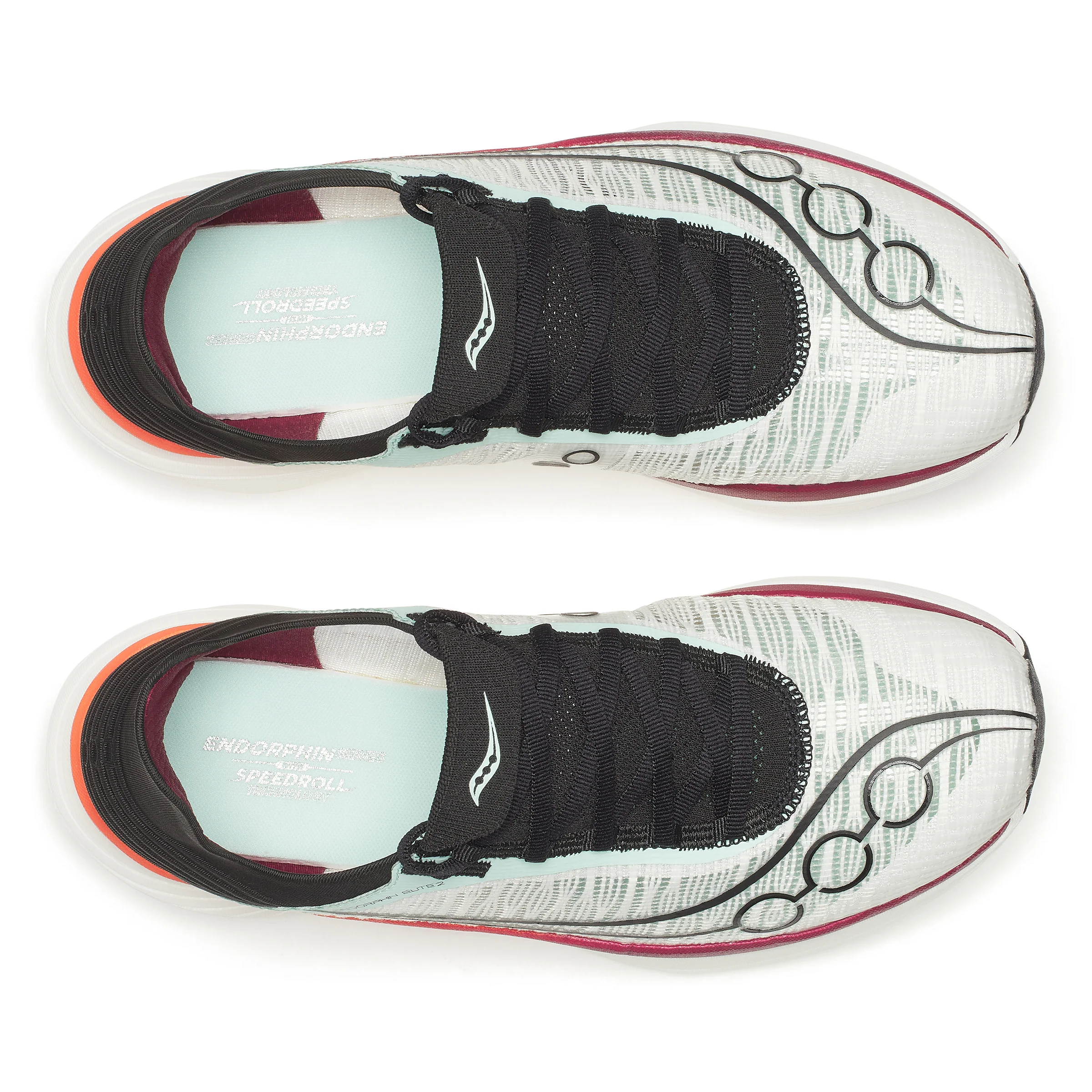 Saucony Unisex Endorphin Elite 2 - White/Crimson - Neutral - SS26 - Image 6