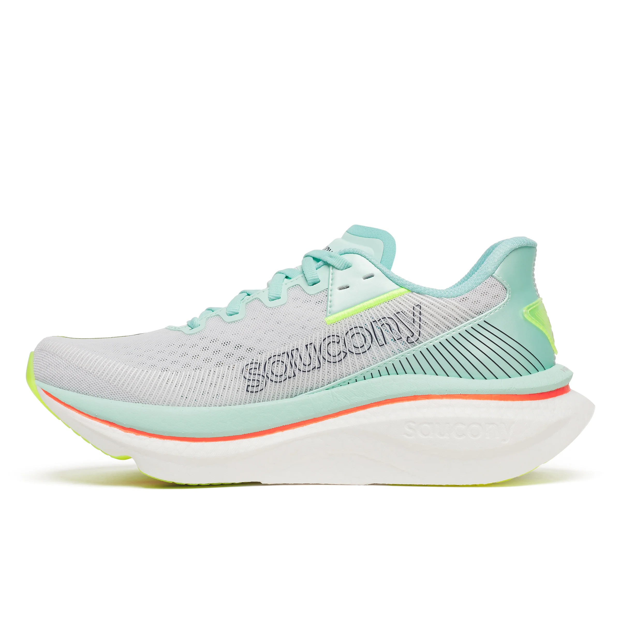 Saucony Womens Endorphin Azura - White/Splash - Neutral - SS26 - Image 4