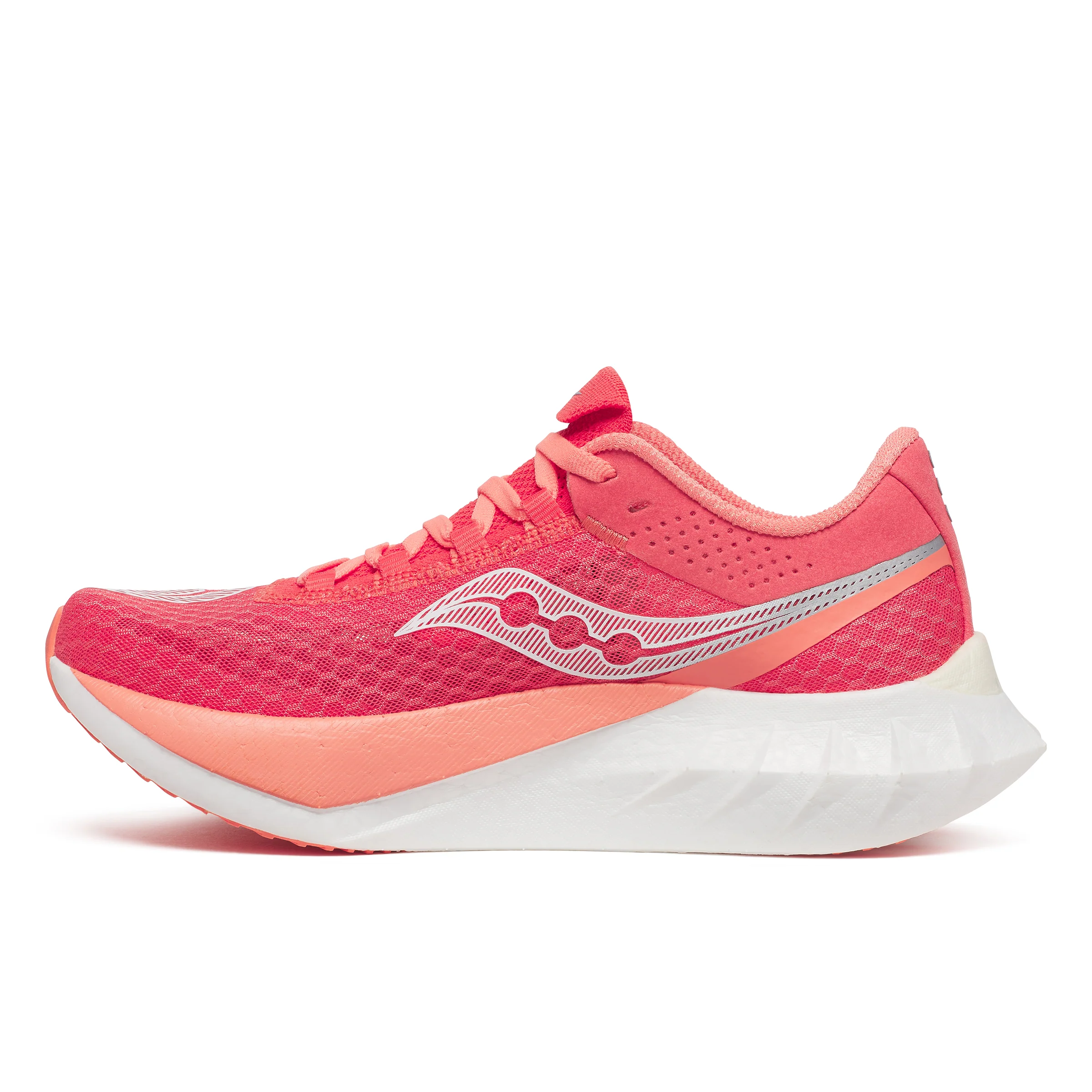 Saucony Womens Endorphin Pro 4 - Coral - Neutral - AW25 - Image 3