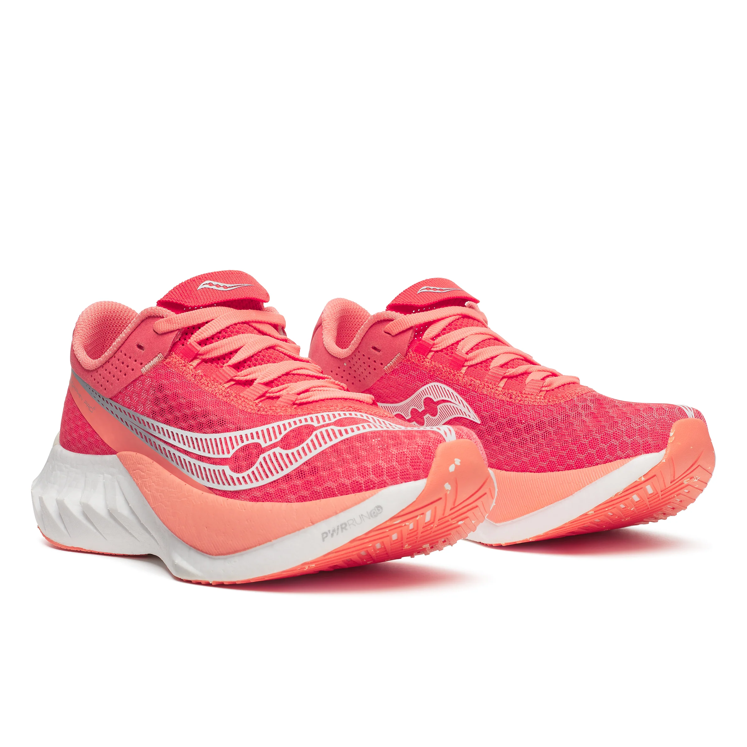 Saucony Womens Endorphin Pro 4 - Coral - Neutral - AW25 - Image 4