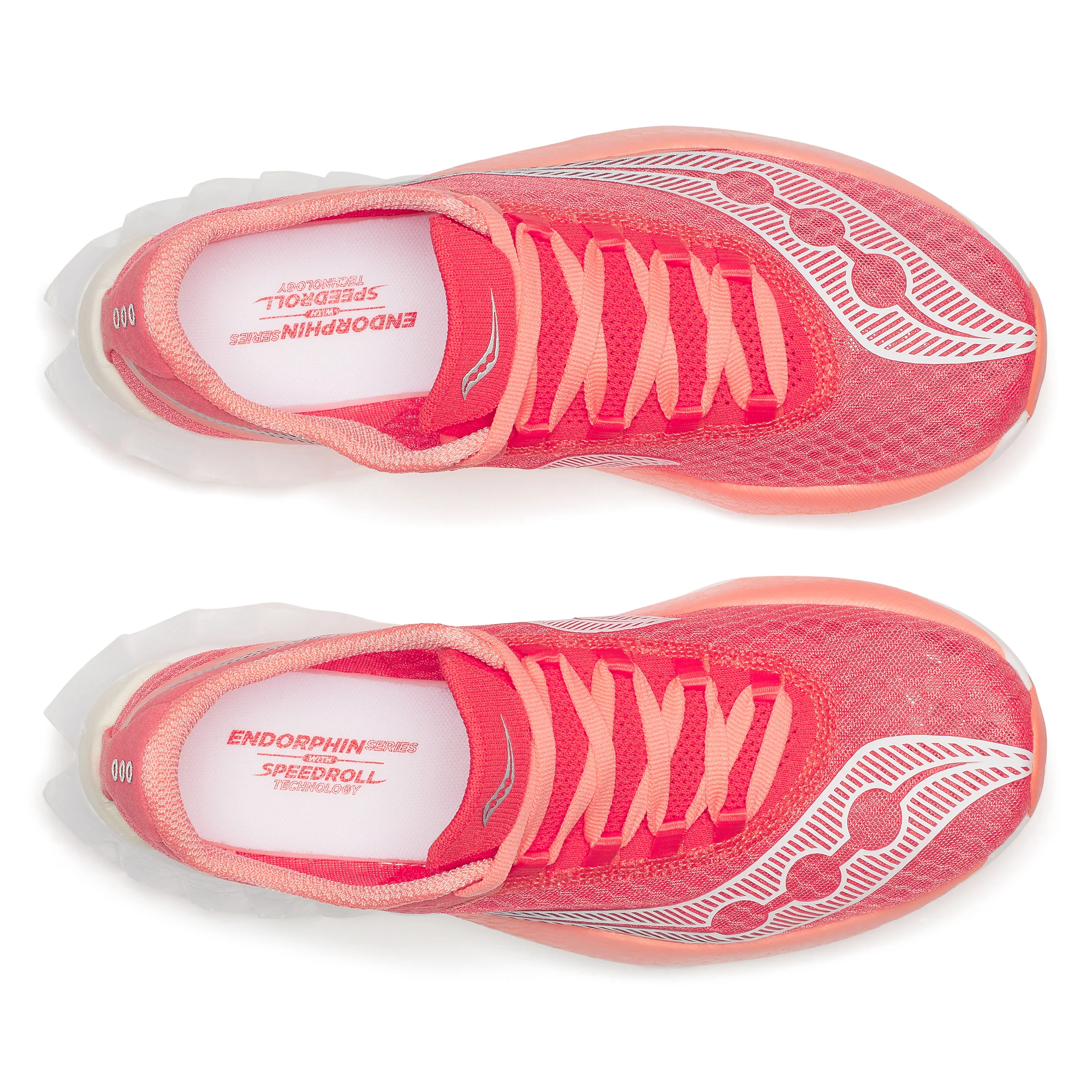 Saucony Womens Endorphin Pro 4 - Coral - Neutral - AW25 - Image 6