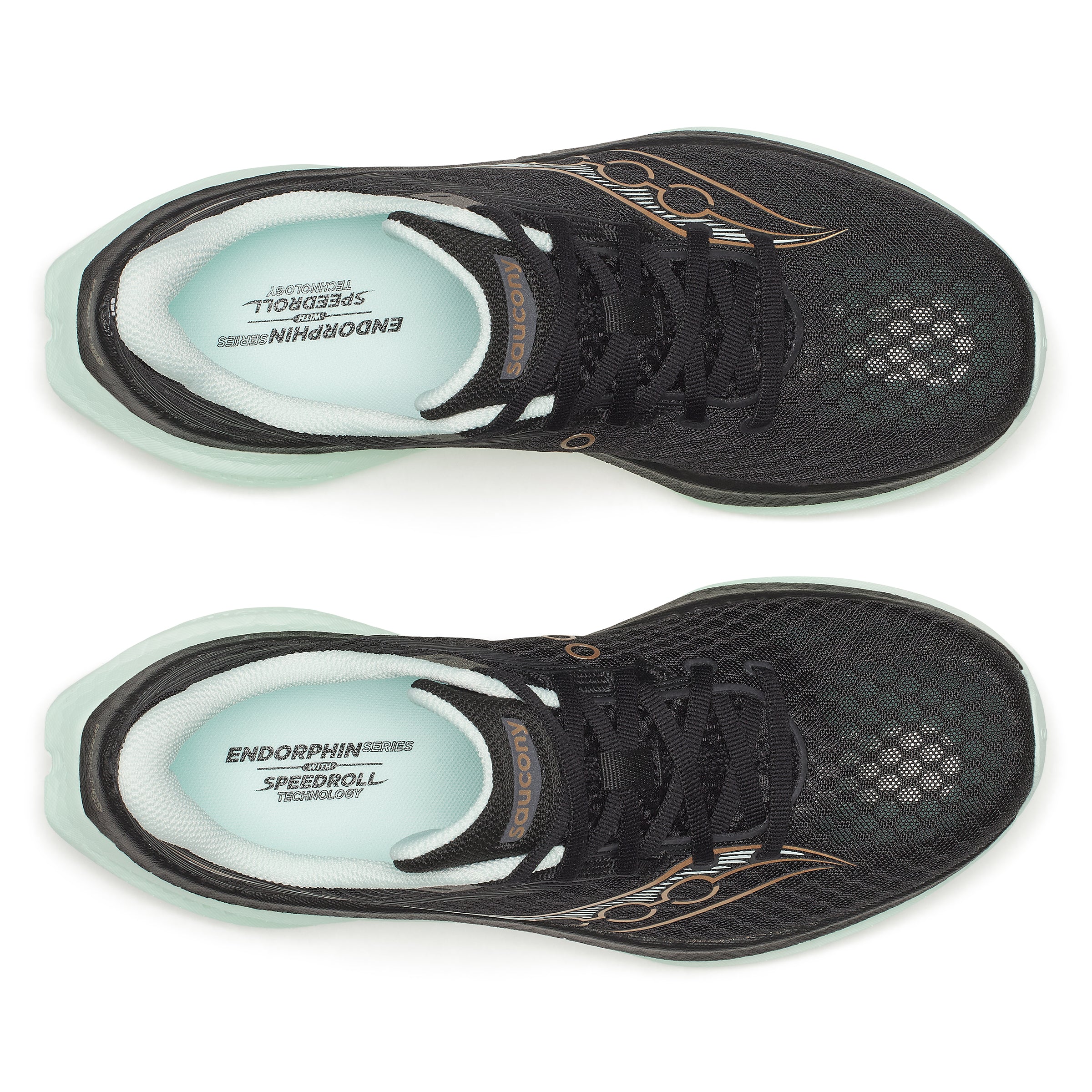 Saucony Womens Endorphin Speed 5 - Black/Calm - Neutral - SS26 - Image 3