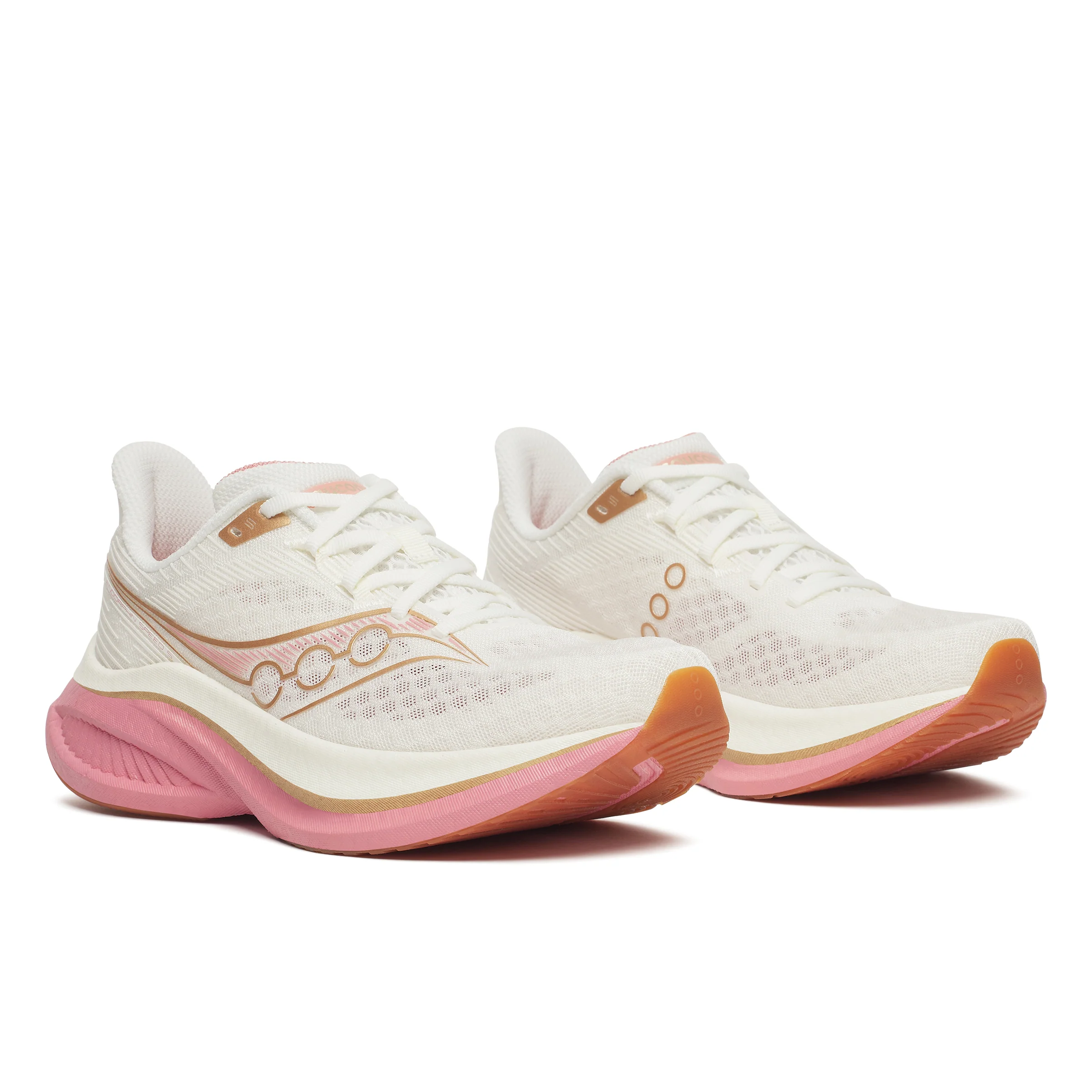 Saucony Womens Endorphin Speed 5 - Ivory/Mauve - Neutral - SS26 - Image 3