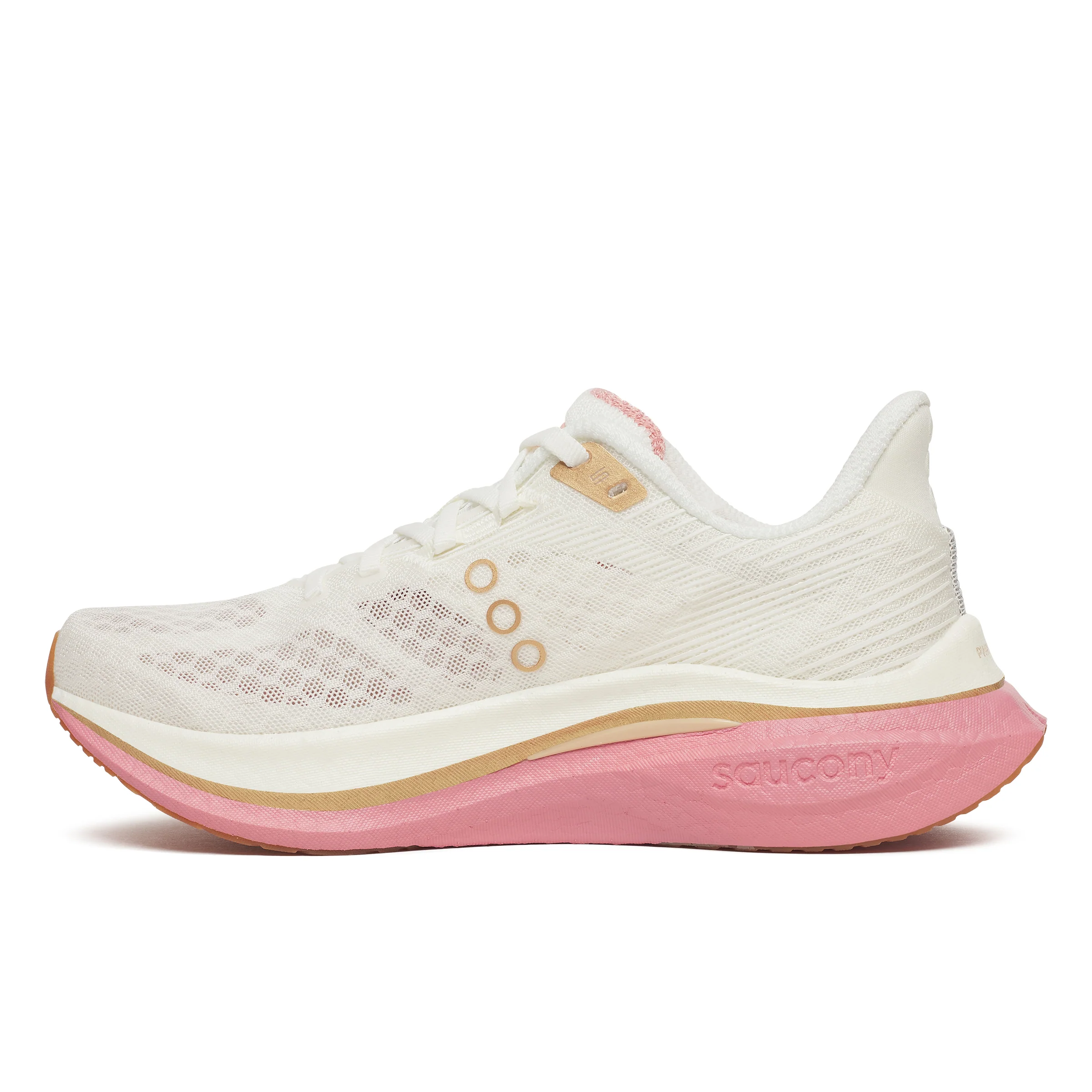 Saucony Womens Endorphin Speed 5 - Ivory/Mauve - Neutral - SS26 - Image 4