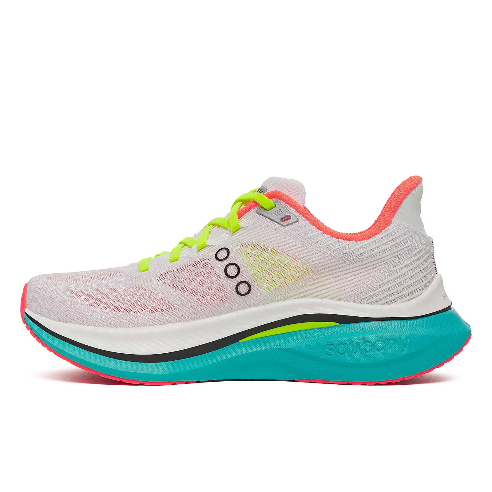Saucony Womens Endorphin Speed 5 - White/Mutant - Neutral - AW25 - Image 3