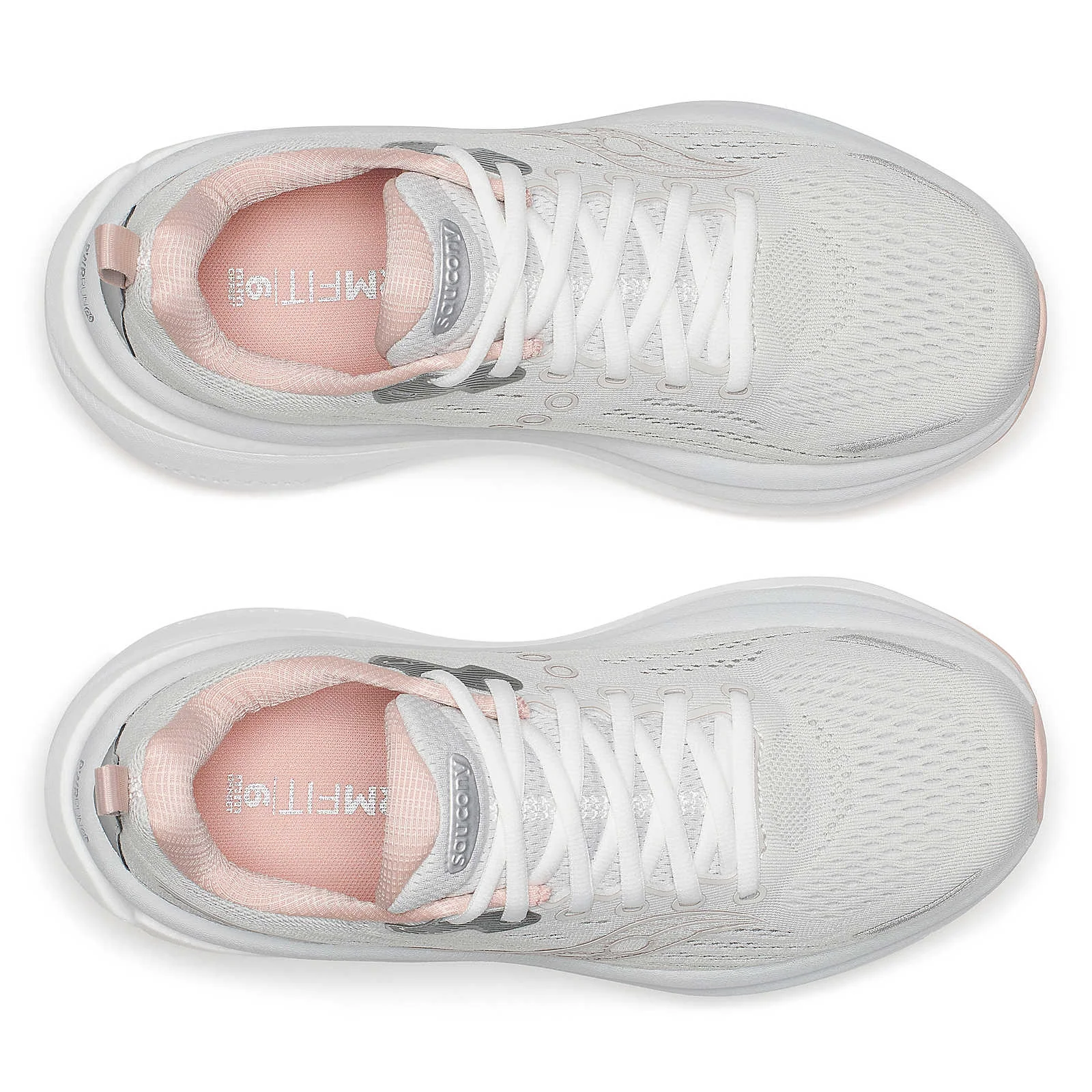 Saucony Womens Hurricane 25 - Arctic/White - Stability - AW25 - Image 4