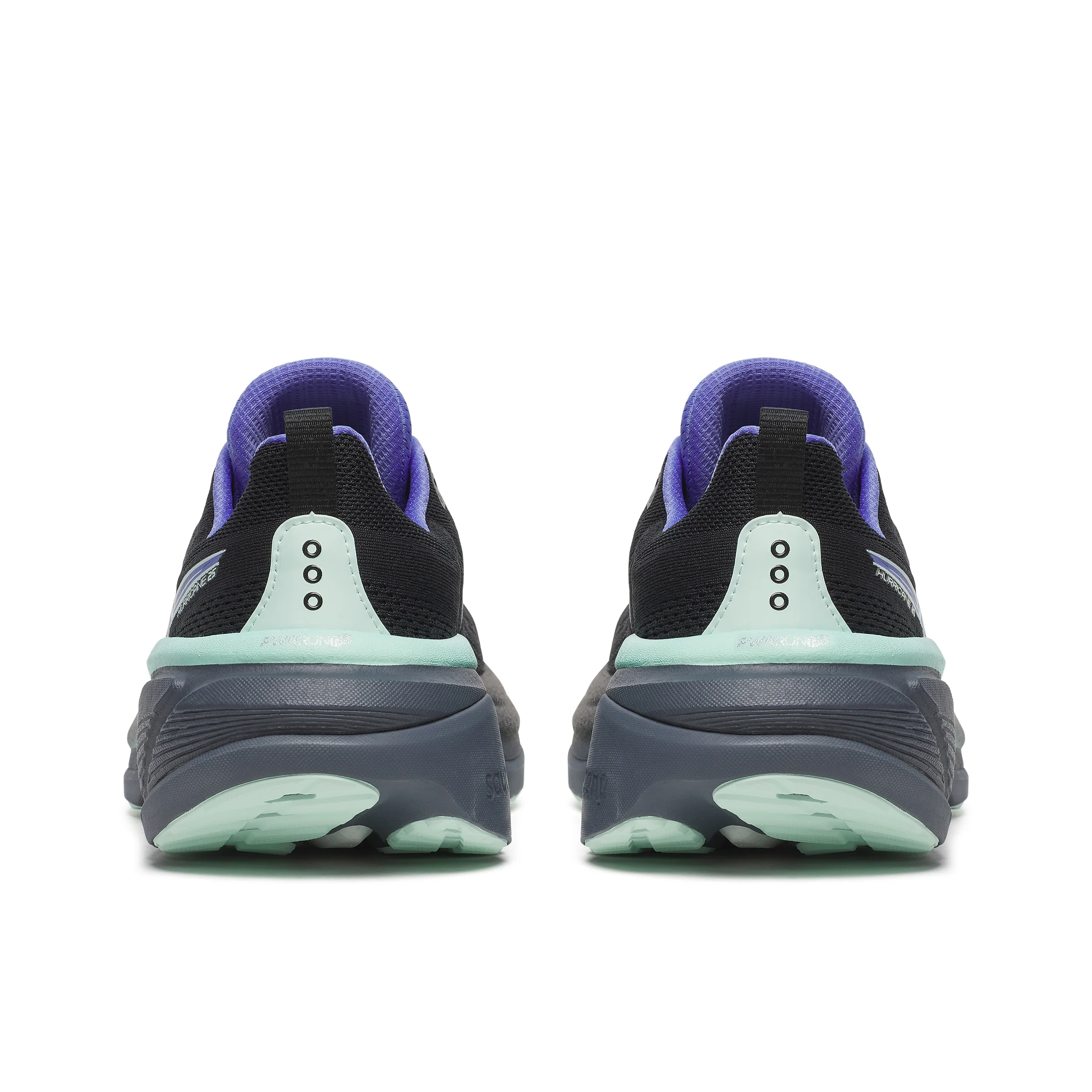 Saucony Womens Hurricane 25 - Black/Calm - Stability - SS26 - Image 3