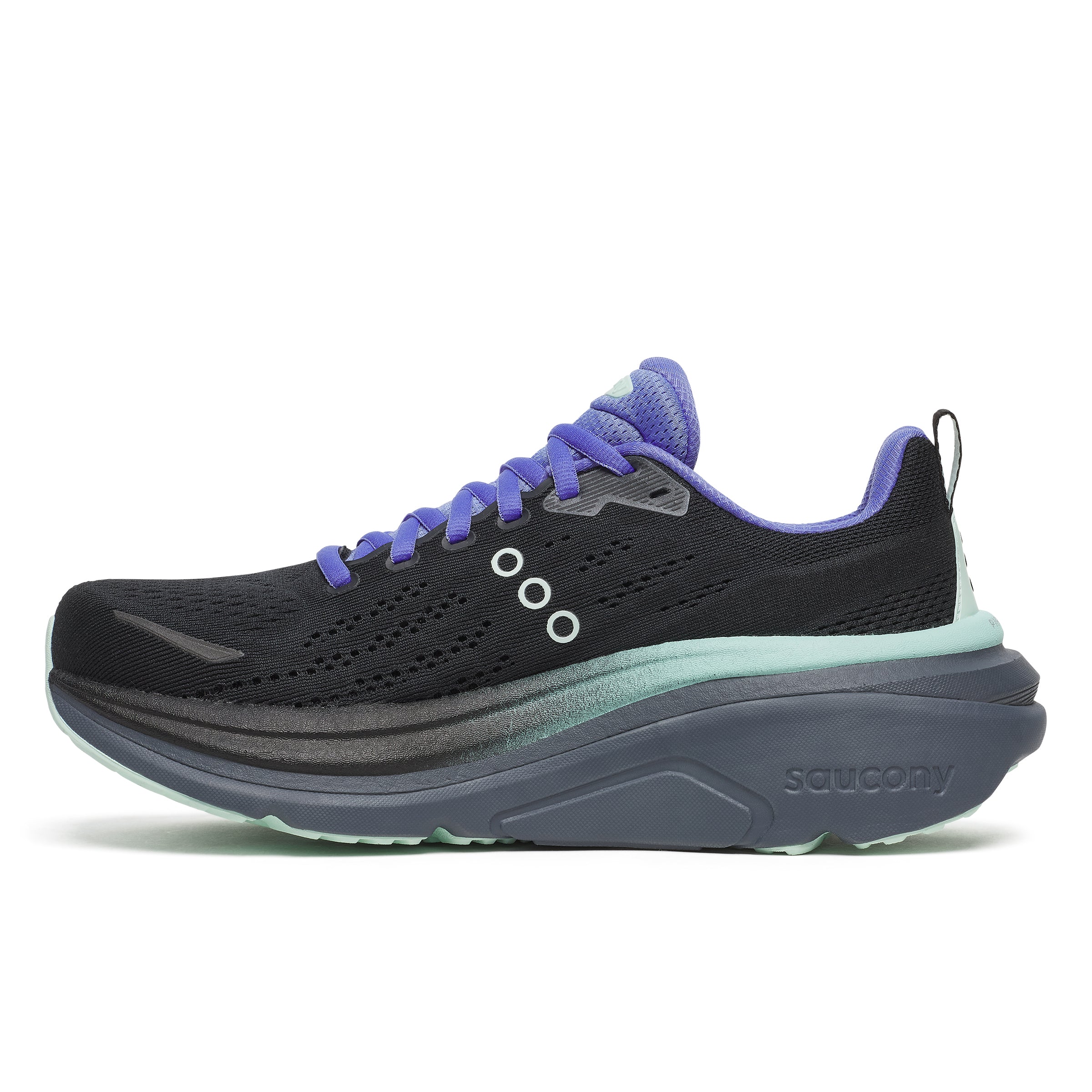 Saucony Womens Hurricane 25 - Black/Calm - Stability - SS26 - Image 4