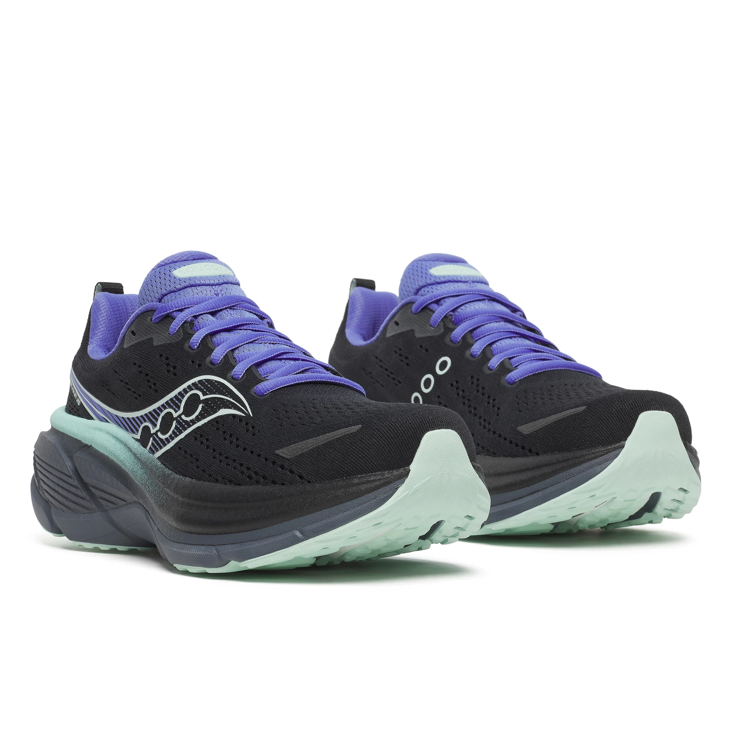 Saucony Womens Hurricane 25 - Black/Calm - Stability - SS26 - Image 5