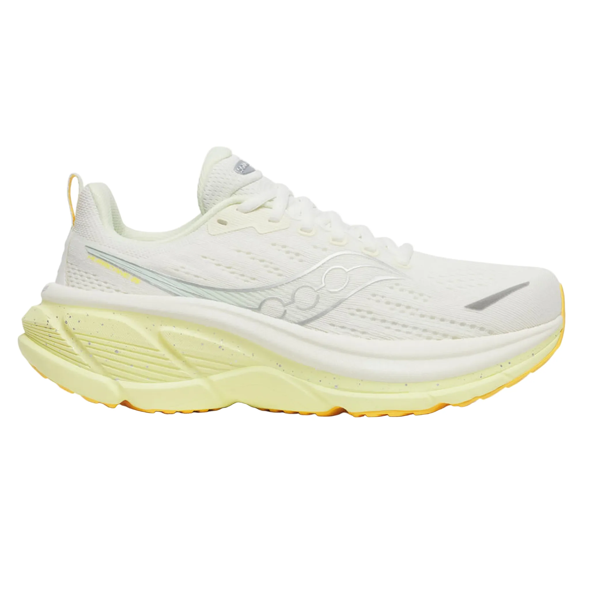Saucony Womens Hurricane 25 - Ivory/Tender - Stability - SS26