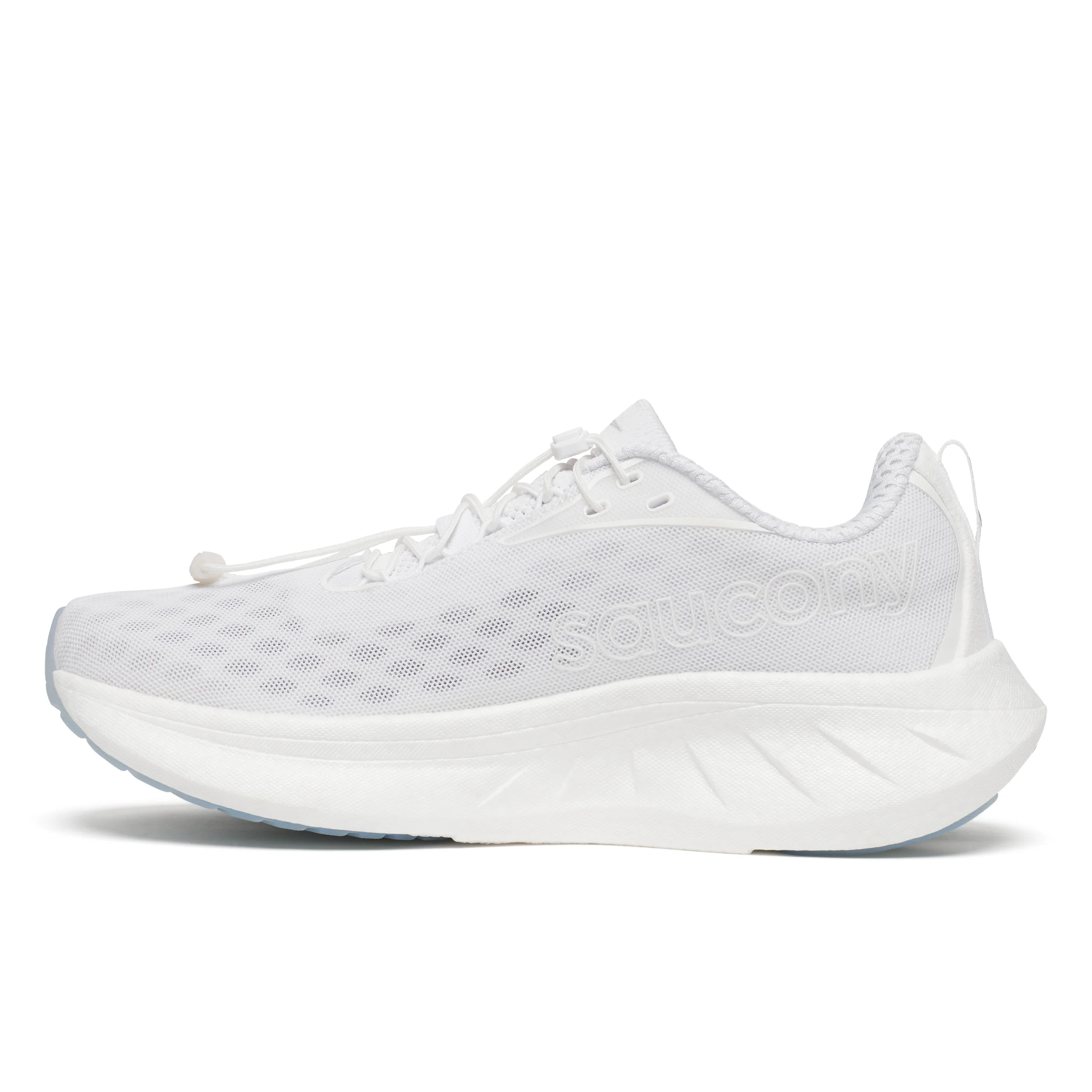 Saucony Womens Ride 18 - Cool White - Neutral - SS25 - Image 4