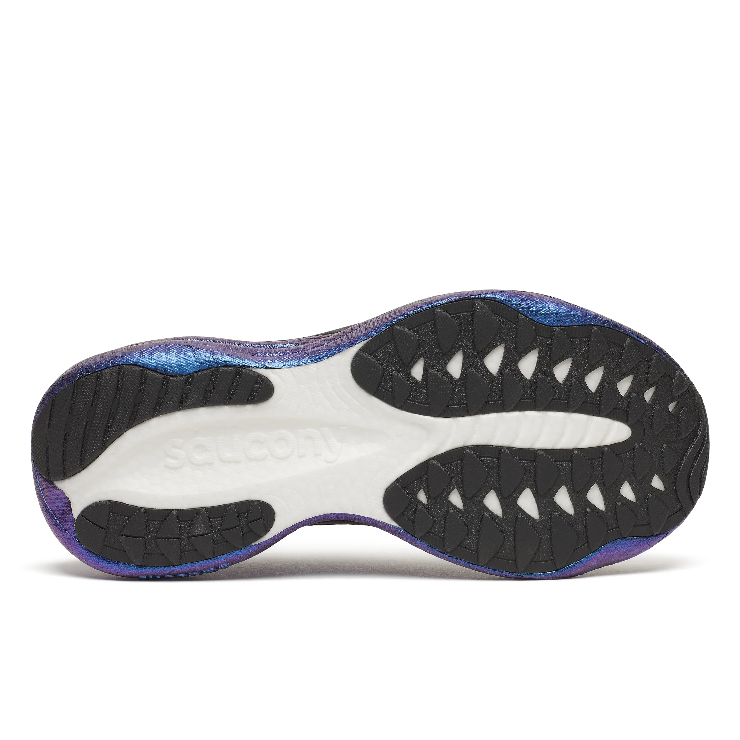 Saucony Womens Ride 19 - Black/Nightsky - Neutral - SS26 - Image 2