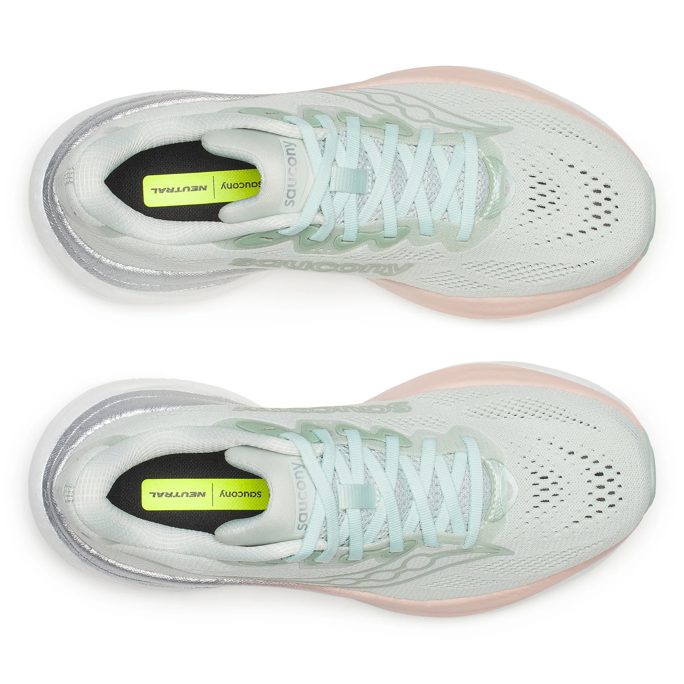 Saucony Womens Ride 19 - Mist/Cameo - Neutral - SS26 - Image 6